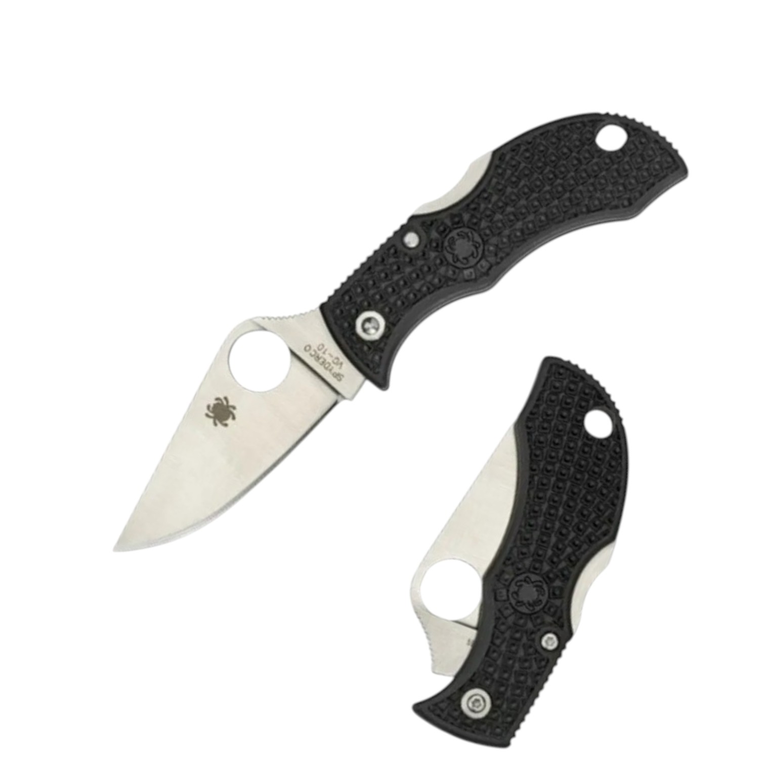 Spyderco MBKP ManBug con mango de FRN negro y hoja de VG10 de 4.4...