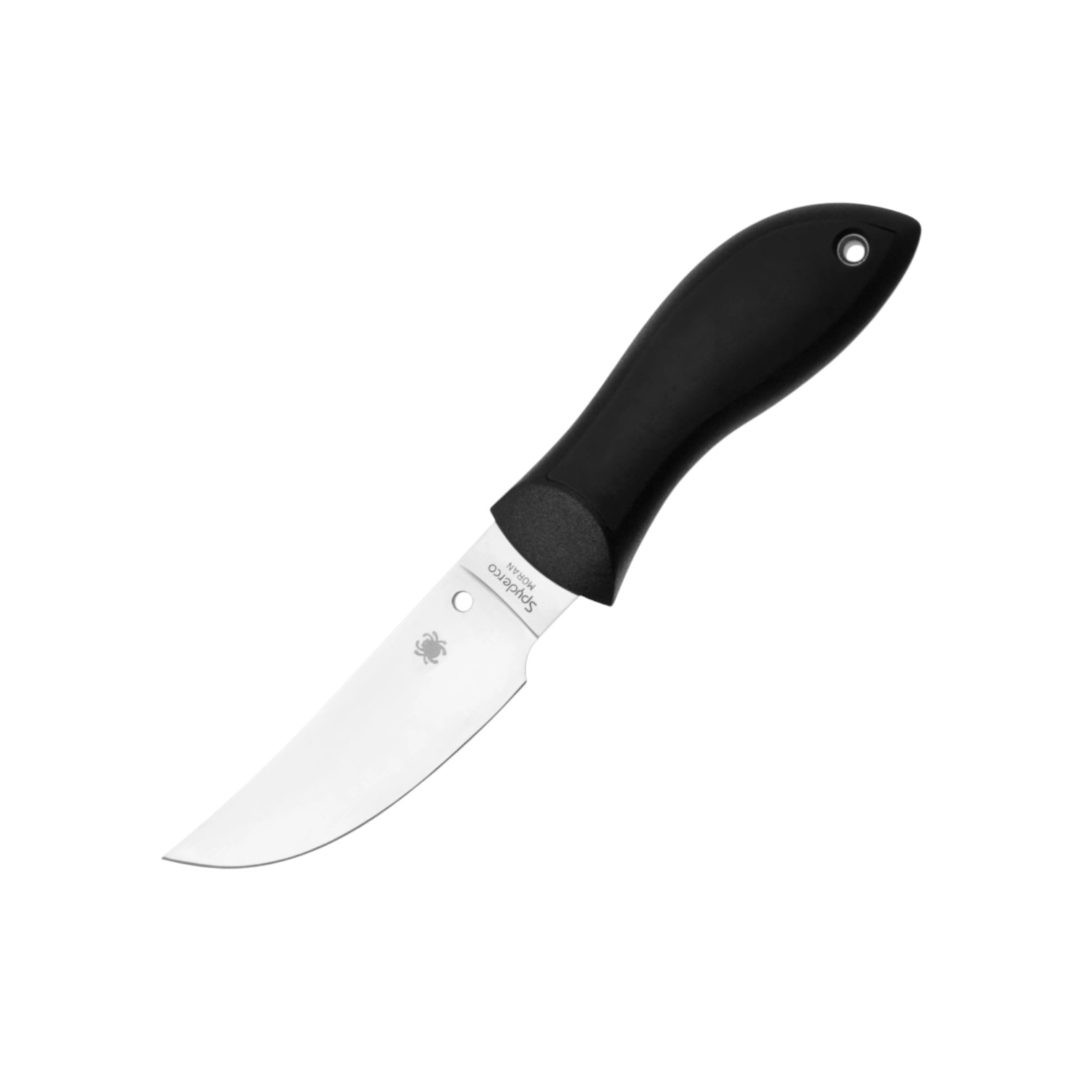 Spyderco Moran Upswept FB01P 10cm Feststehendes Messer mit schwar...