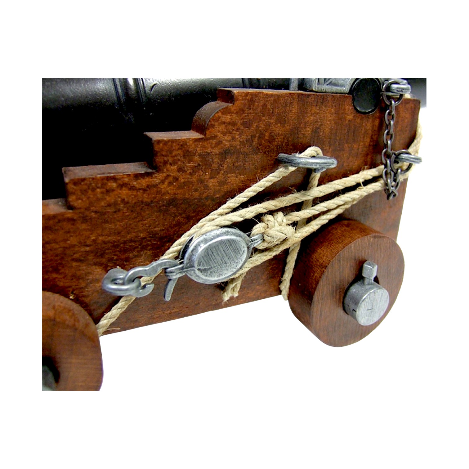 Cañón naval, Inglaterra s.XVIII en miniatura