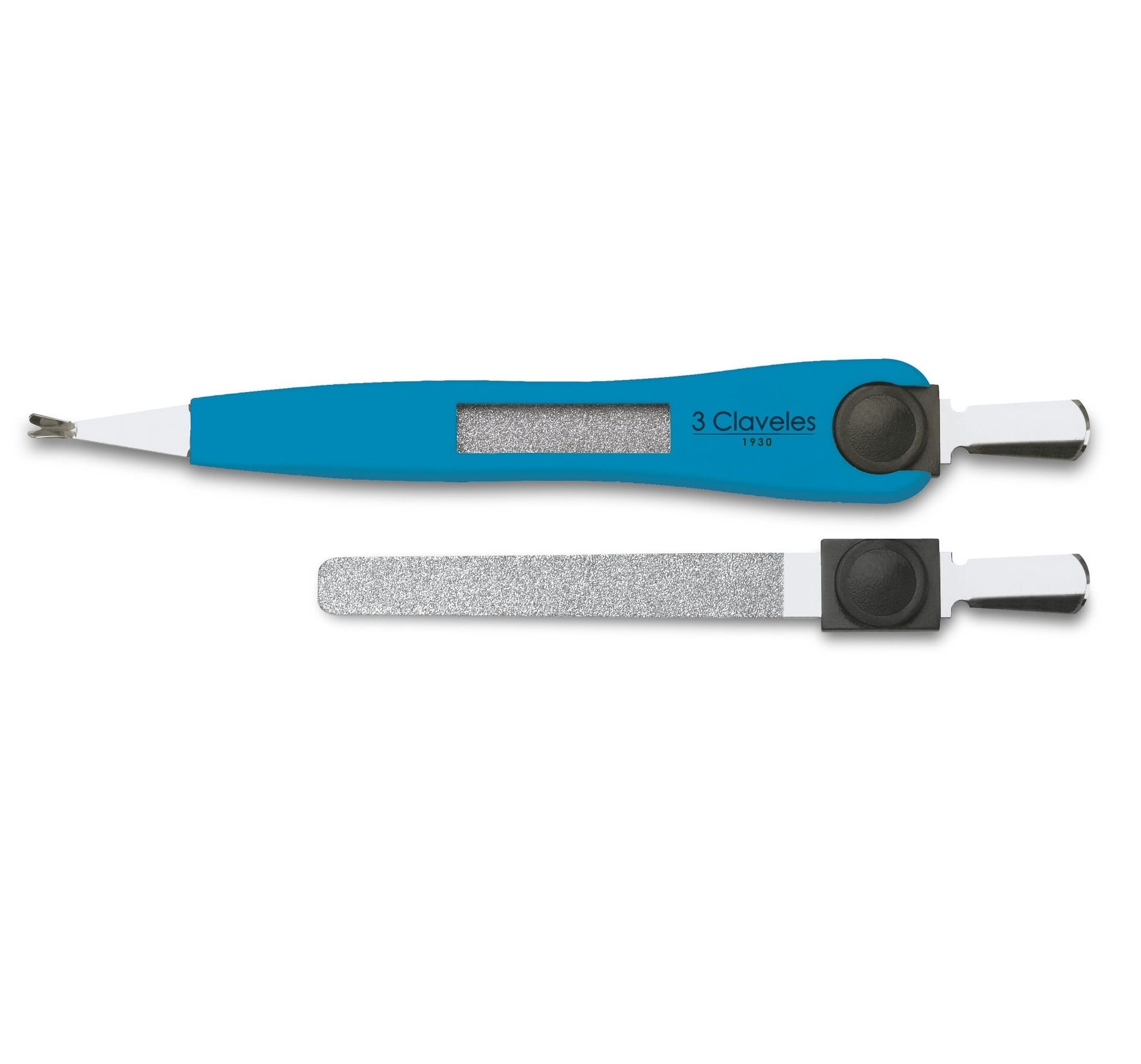 Corta Cutículas con lima de colores Expositor 24 unidades 3 Claveles