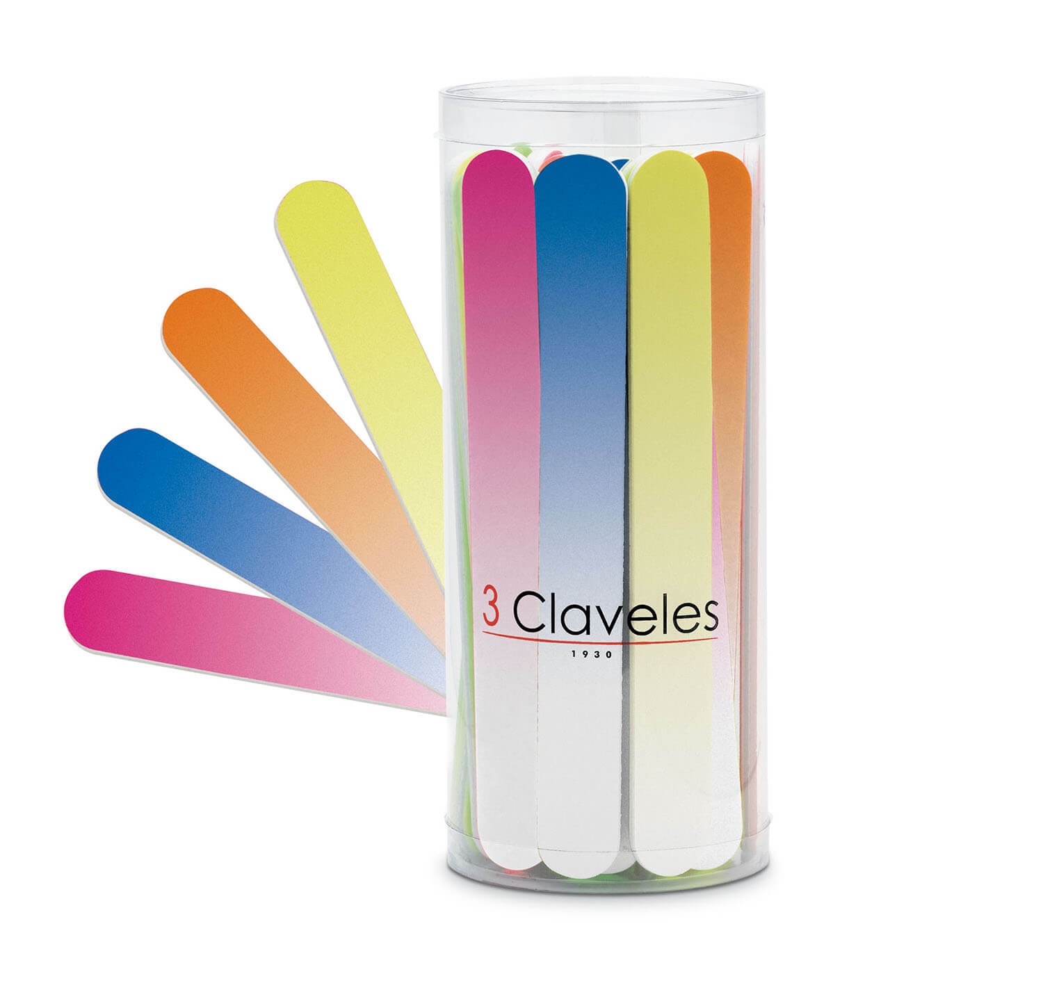 Pack 30 limas corindón flexibles 2 usos 18 cm 3 Claveles