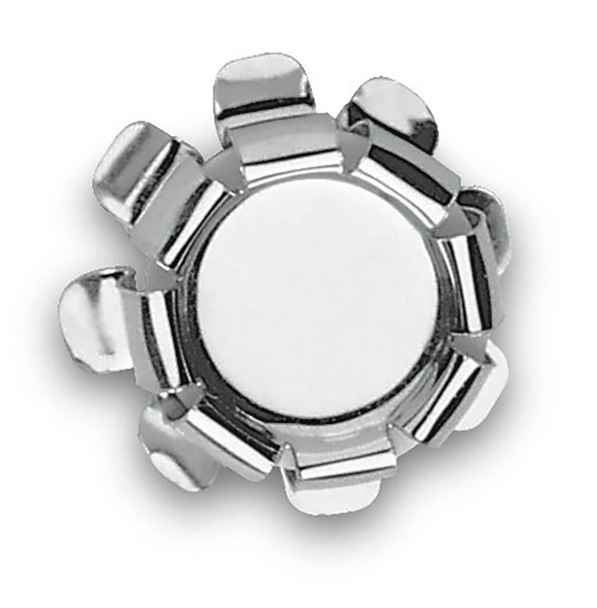 Tapón corona de acero inox 3 cm 3 Claveles