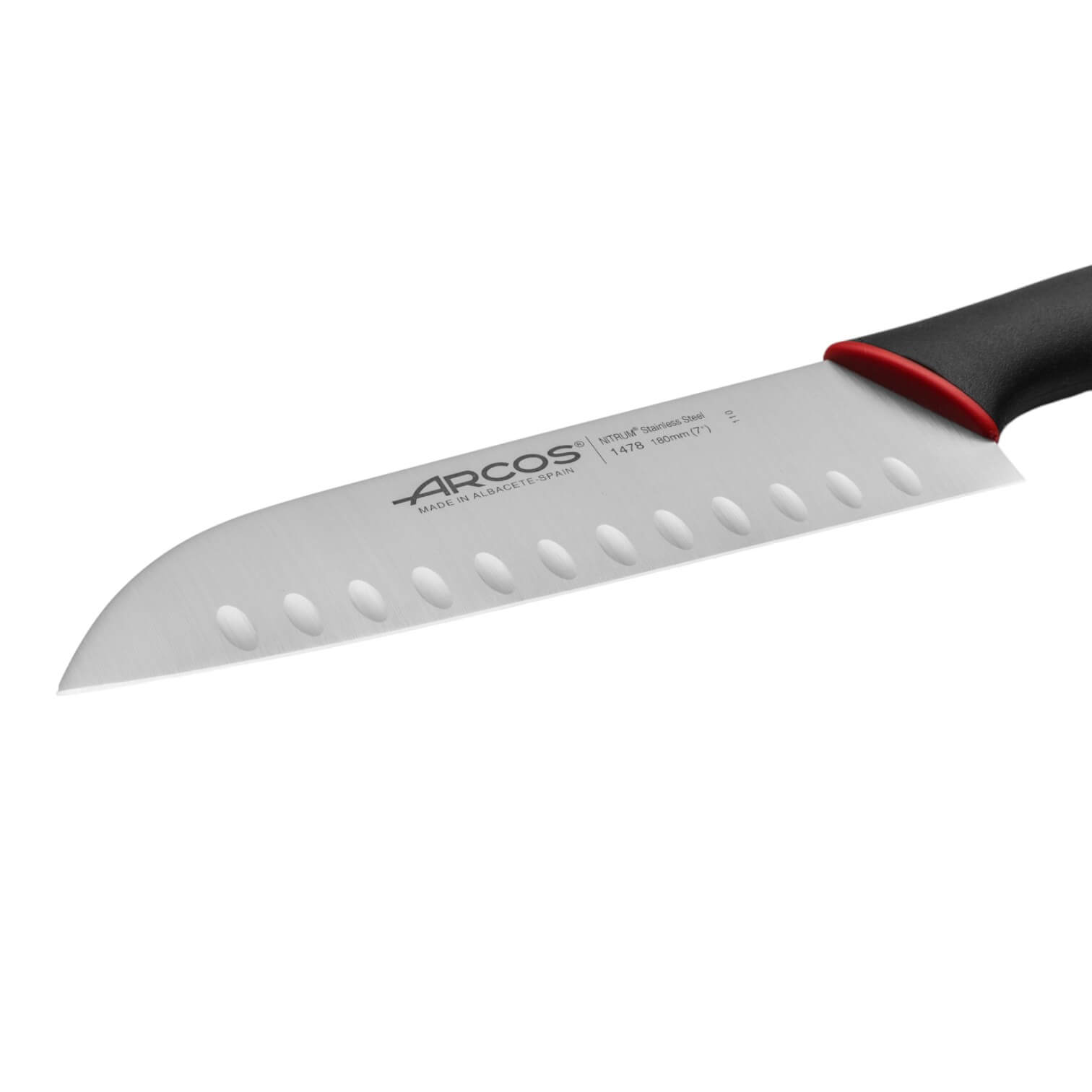 Cuchillo santoku con mango ergonómico de doble inyección Arcos Duo