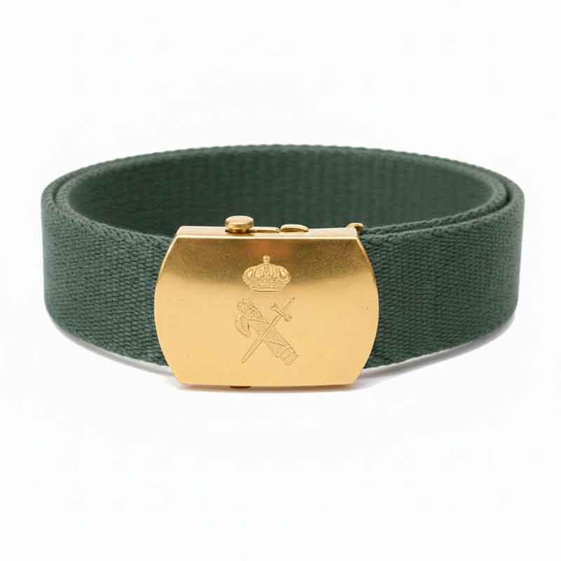 Cinturón guardia civil con hebilla dorada 25-71715