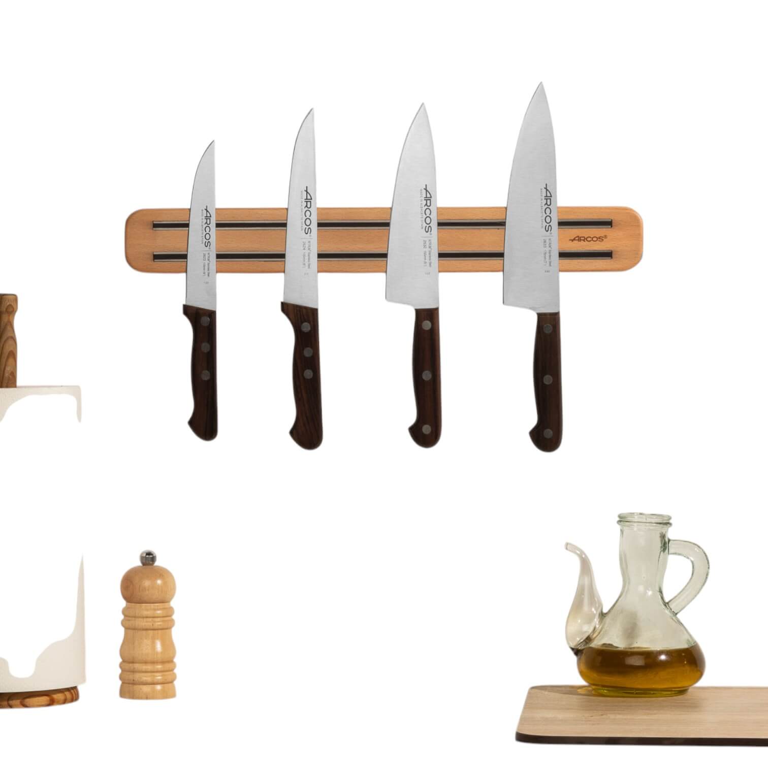 Magnetic wooden support Arcos 400x50 mm