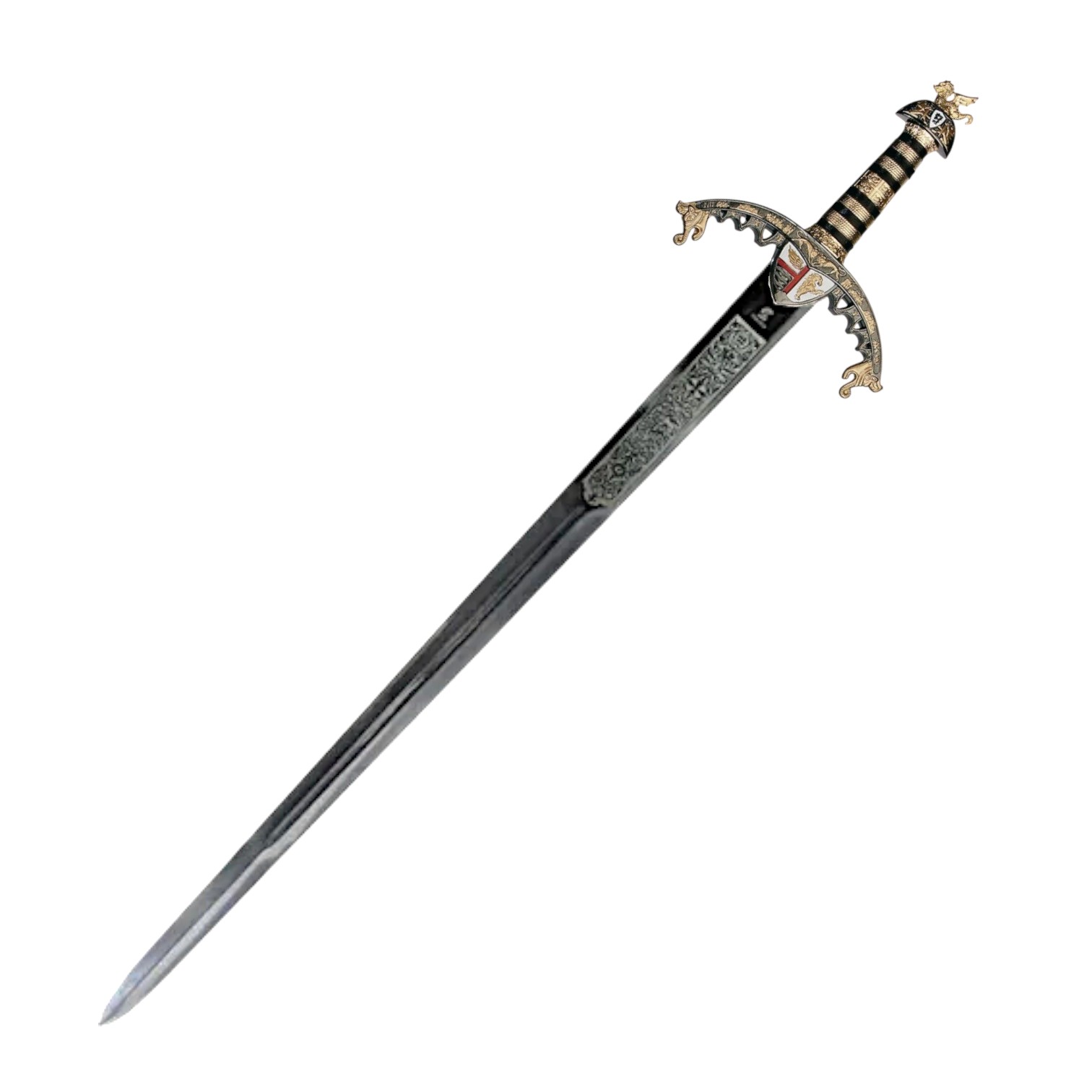 Espada Ricardo Corazón de León dorada Gladius
