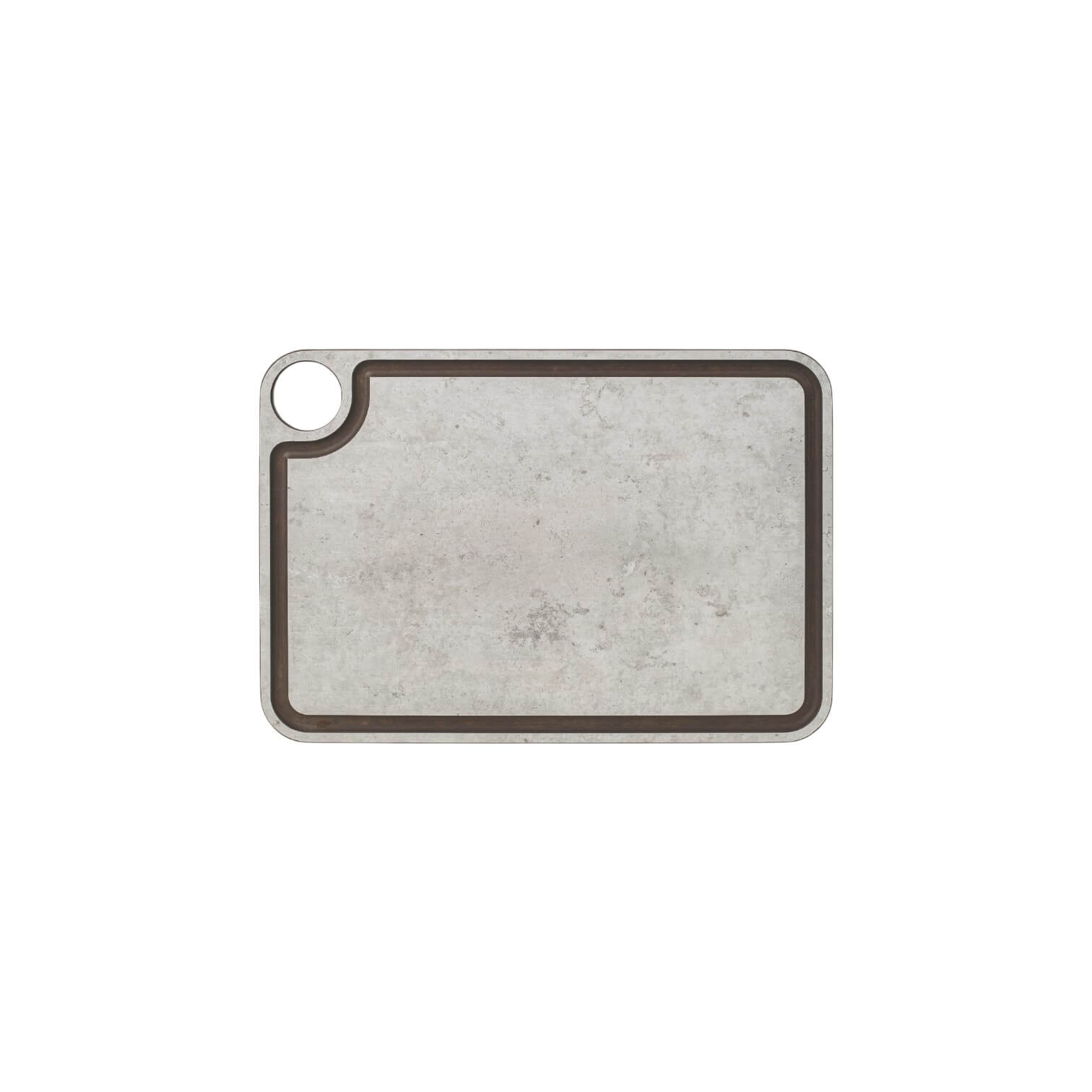 Tabla de corte de fibra de celulosa y resina gris 33x23 cm Arcos