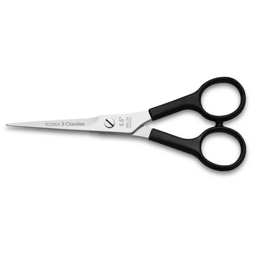 Ciseaux de coiffure Scuola 5,5" bord dentelé 3 Claveles