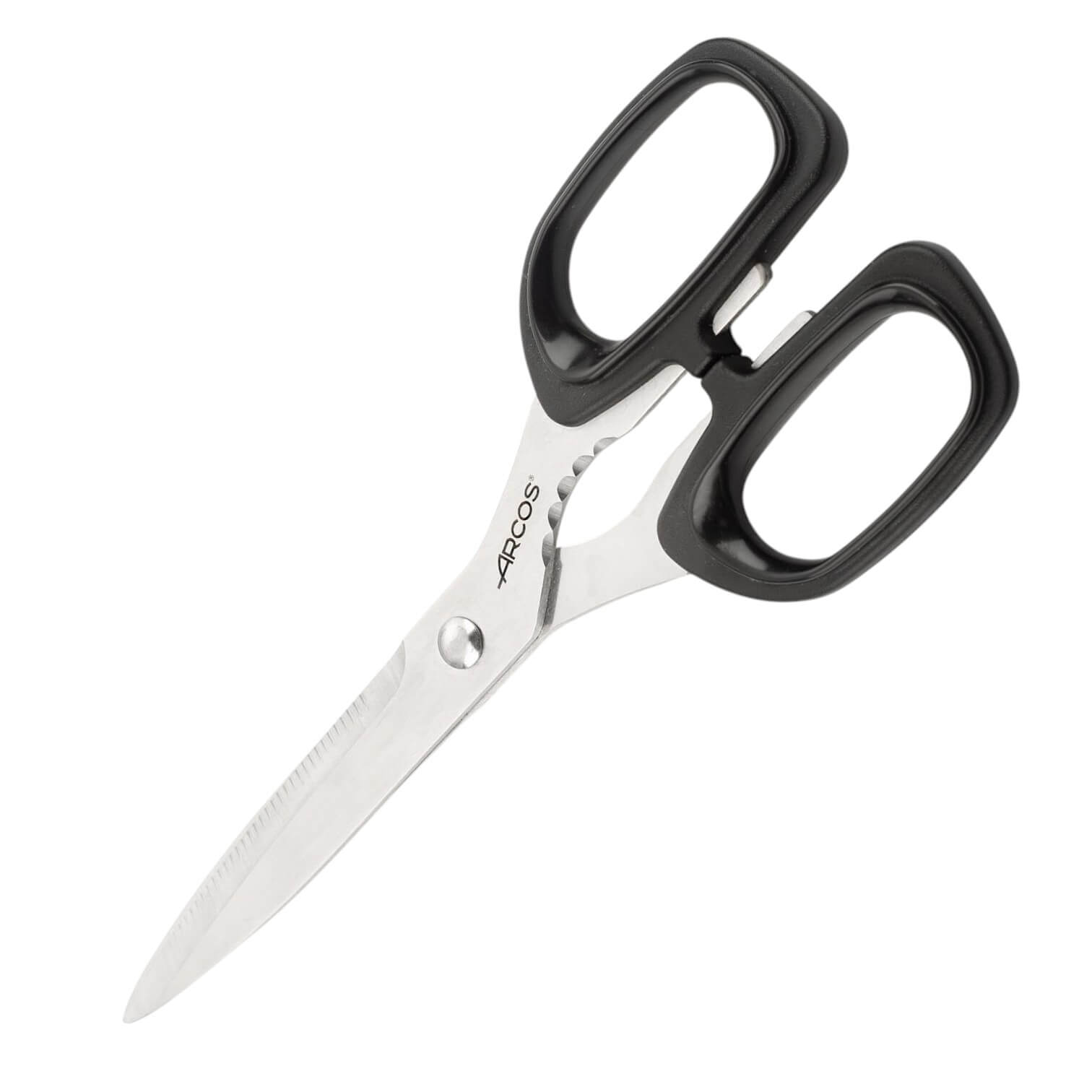 Tijeras de cocina 220 mm negras Arcos Serie Deluxe