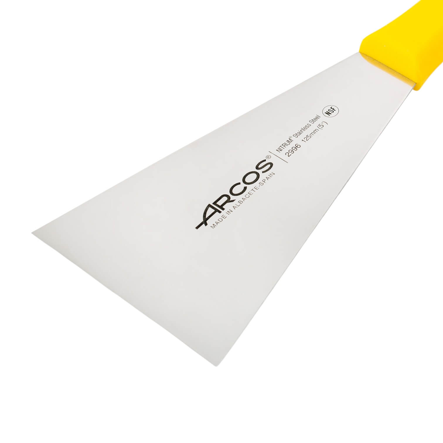 Espátula 125x90 mm con mango de colores Arcos serie 2900