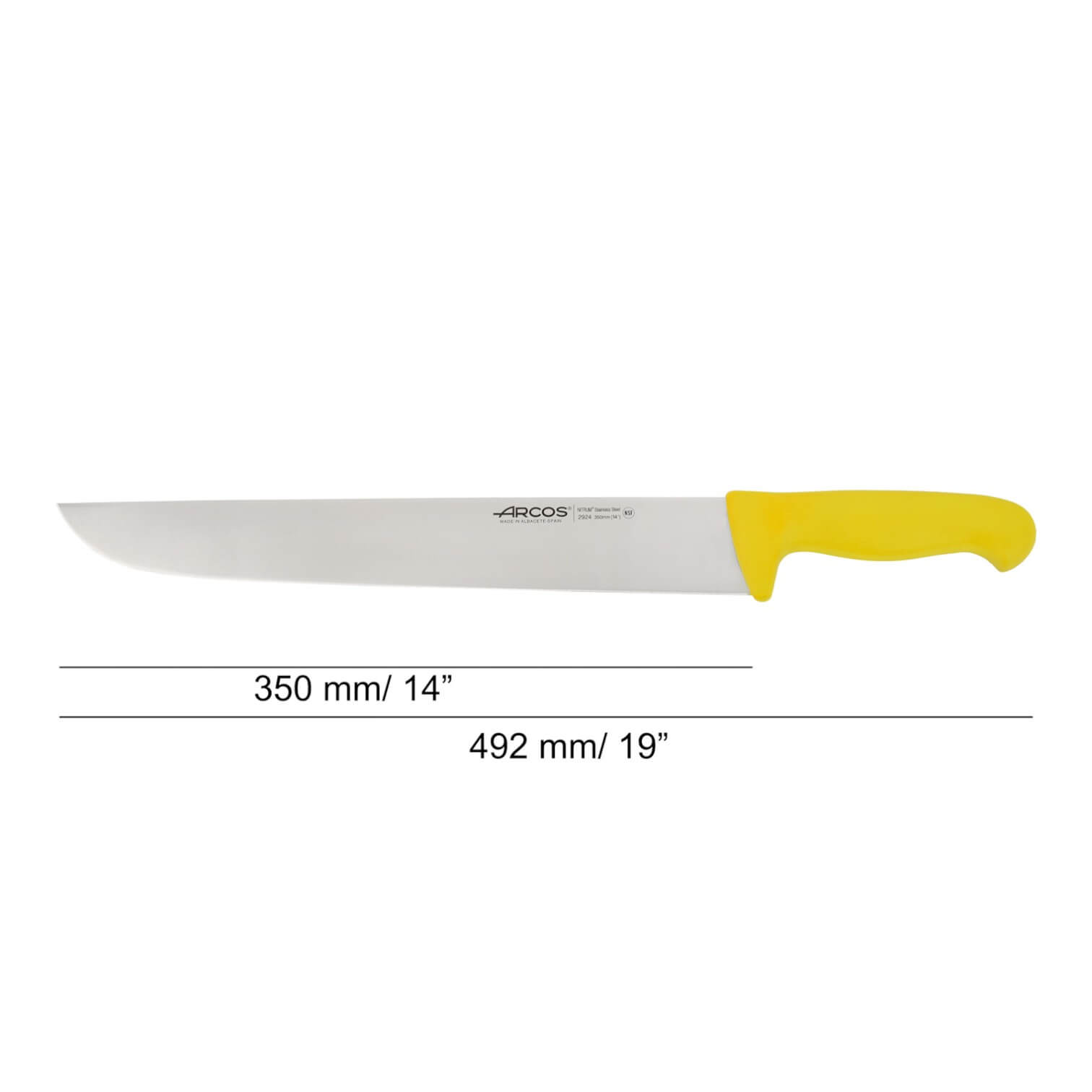 Butcher knife with 350 mm blade Arcos 2900 series