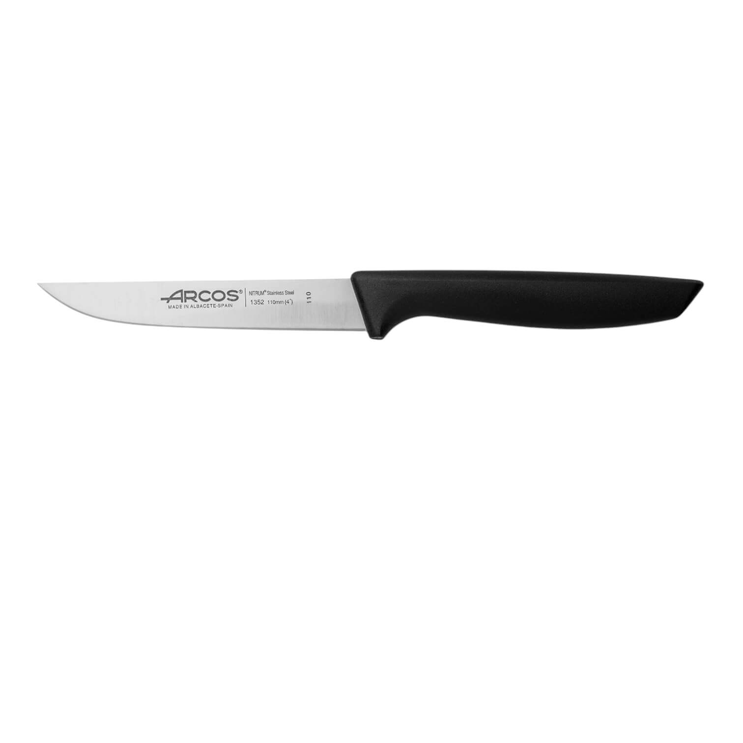 Arcos Niza series vegetable knife with black polypropylene handle 110 mm