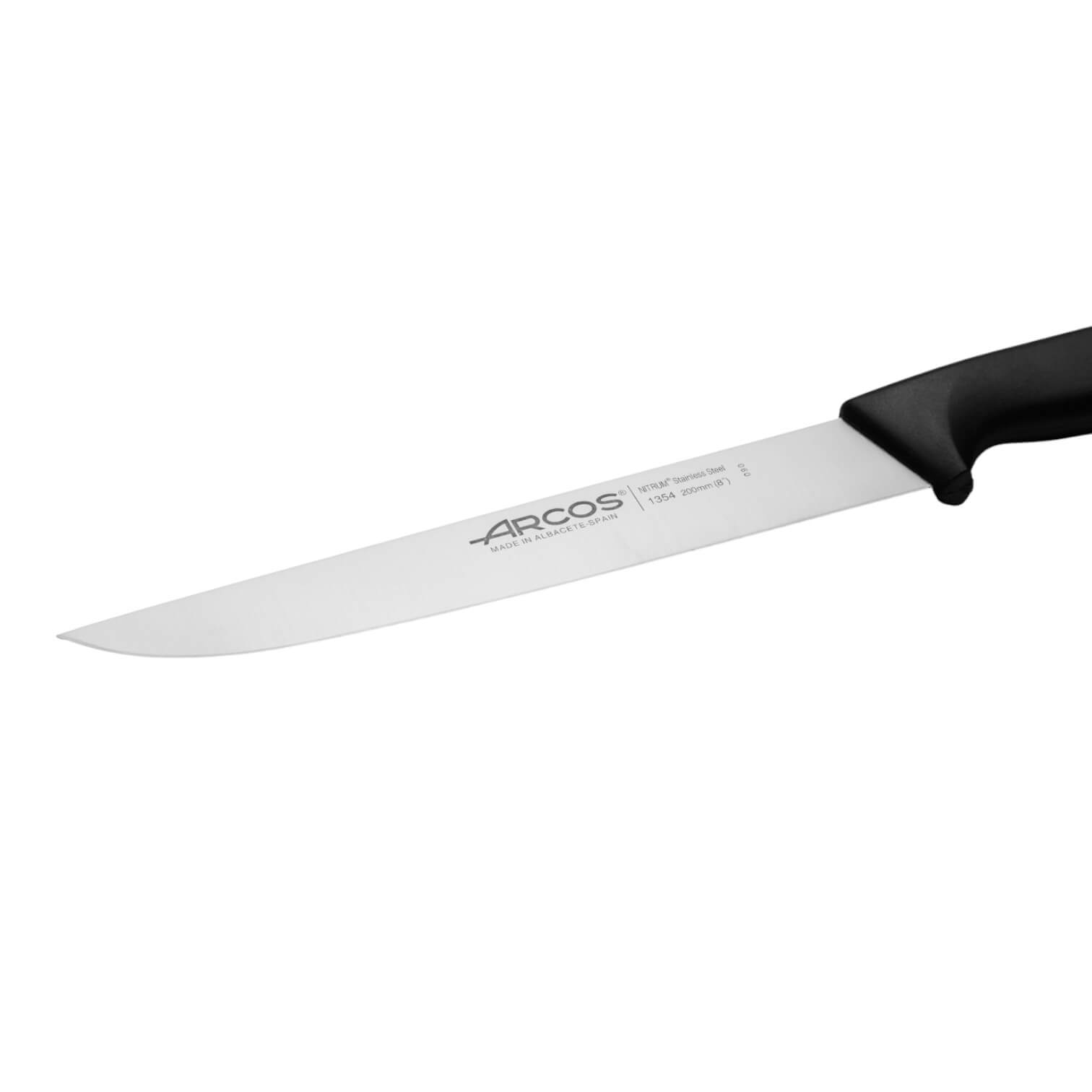 Arcos Niza series chef's knife with black polypropylene handle 200 mm 135400