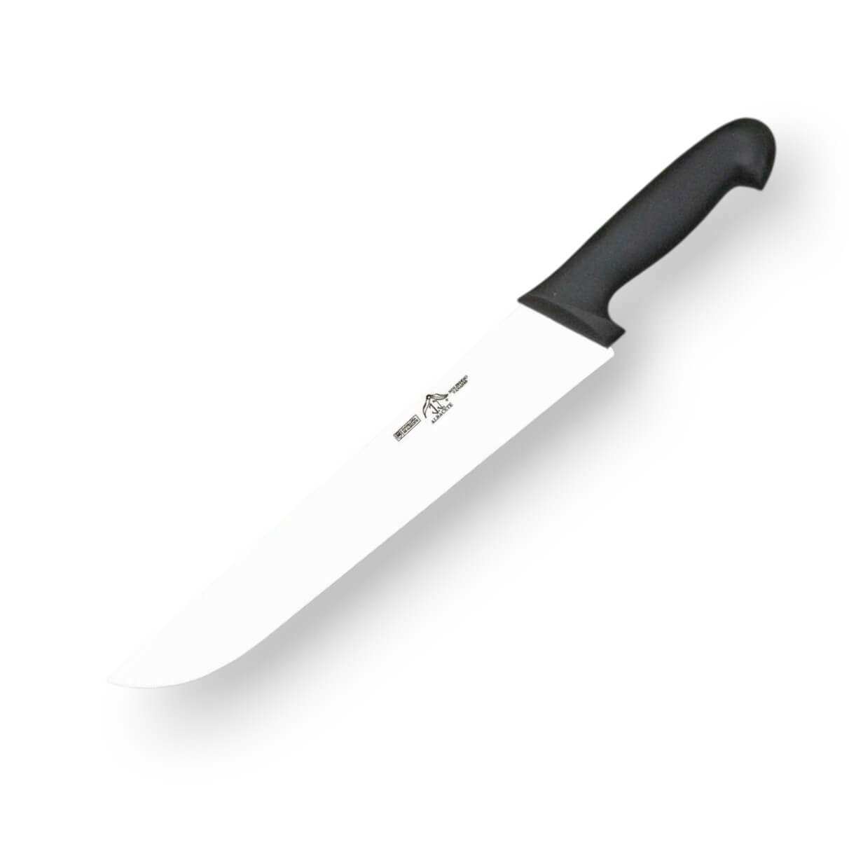 Cuchillo carnicero con hoja lisa de 30 cm y mango de polipropilen...