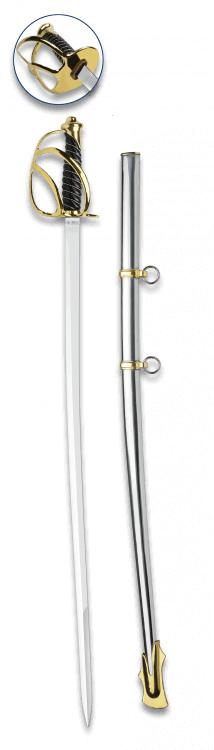 Saber TOLE10 of the French Army with a blade of 75.5 cm