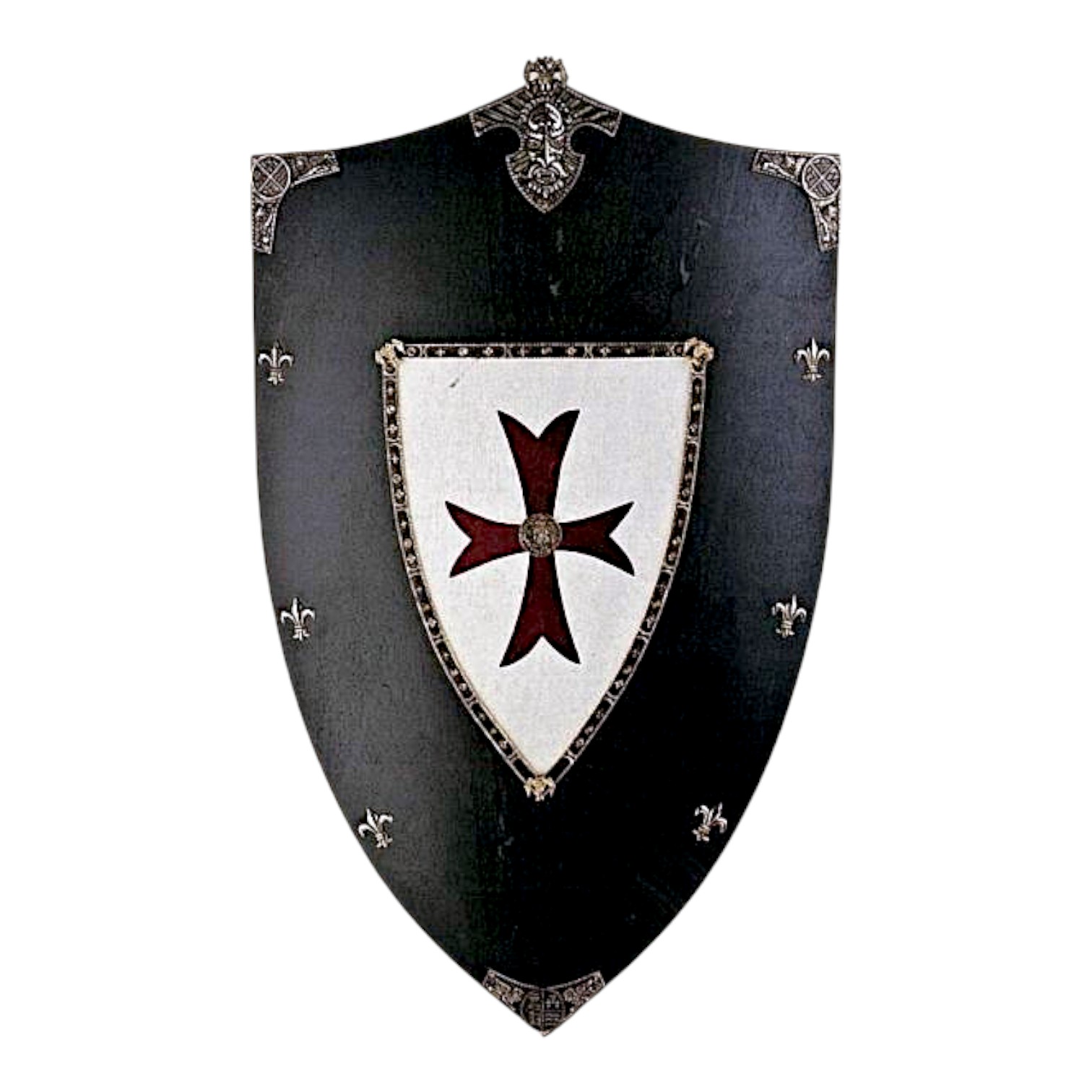 Escudo Cruzados Negro