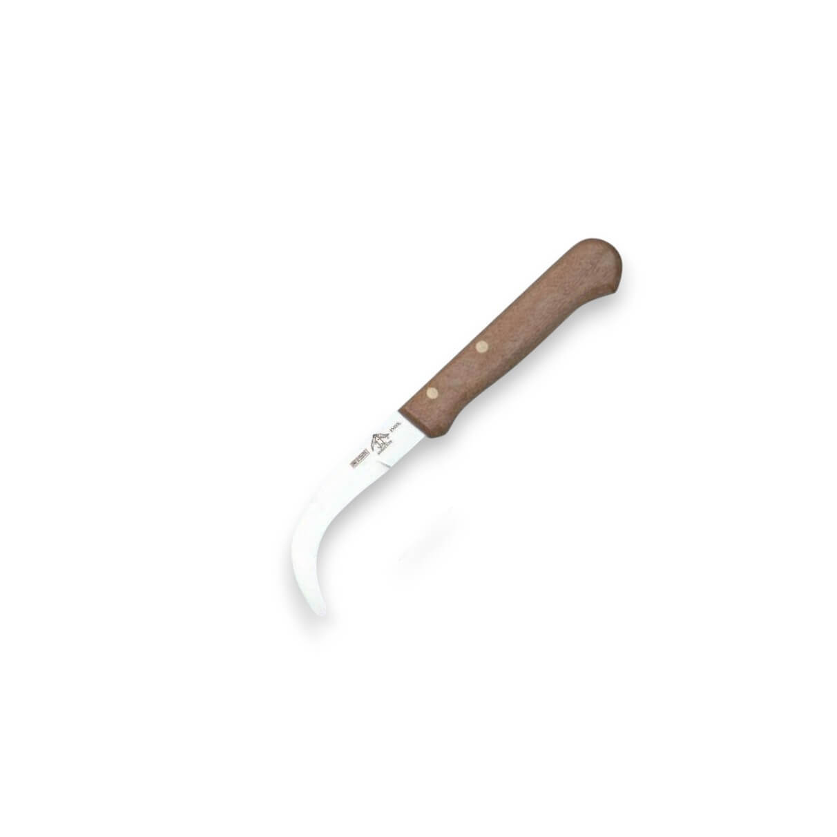 Cuchillo bananero para selección de 9 cm con mango de madera