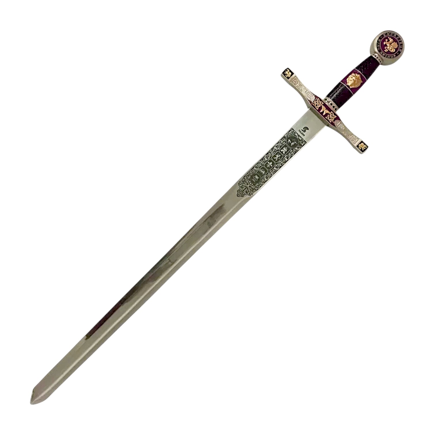 Espada Excalibur cadete de latón Gladius