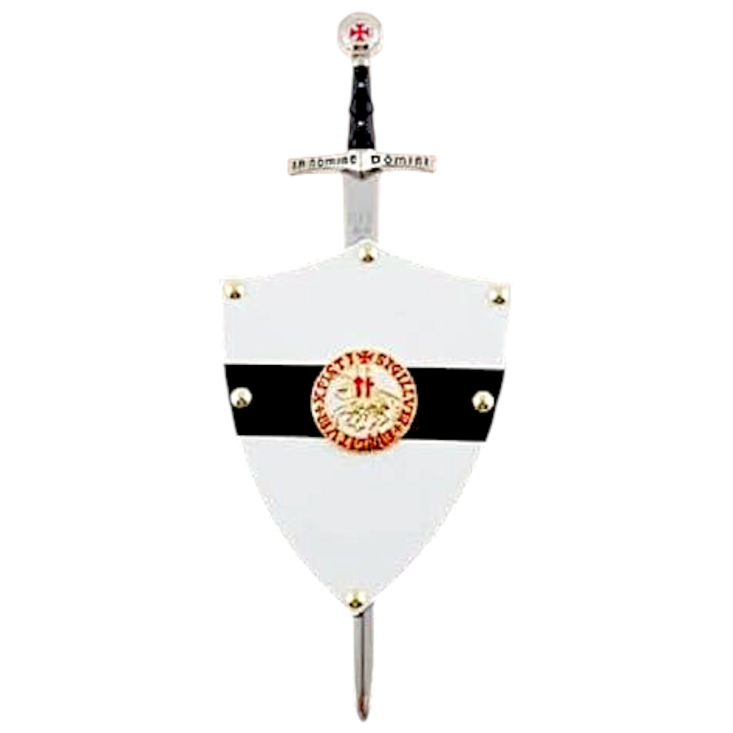 Mini escudo y mini espada Templarios Gladius