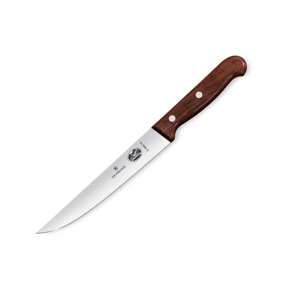 Couteau à découper Victorinox Wood Series 18 cm avec manche en bo...