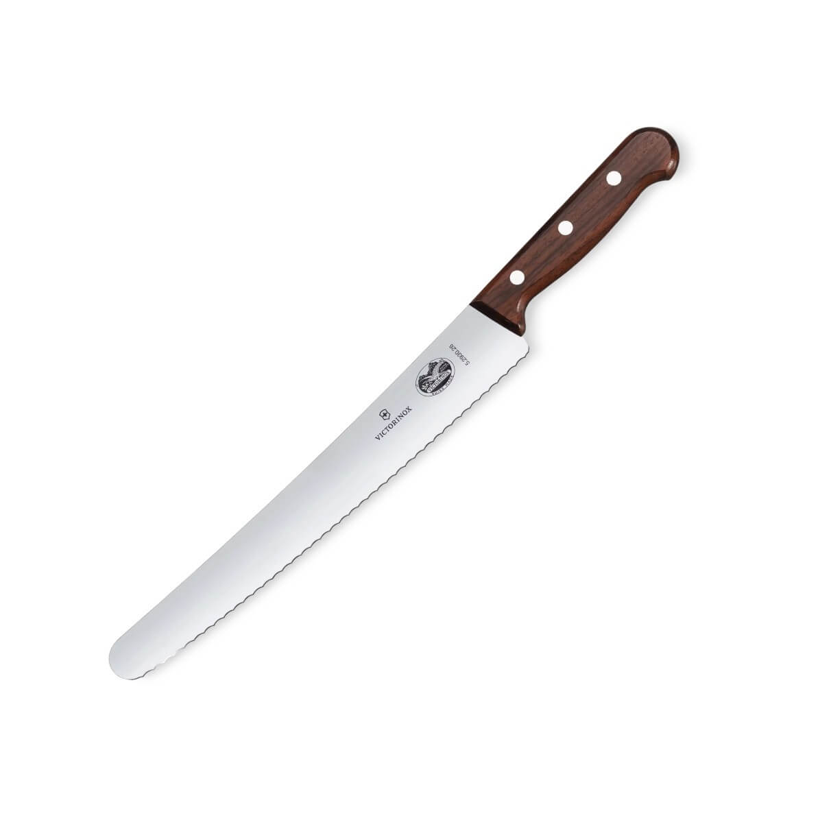 Cuchillo de pastelero de 26 cm con mango de madera Victorinox ser...