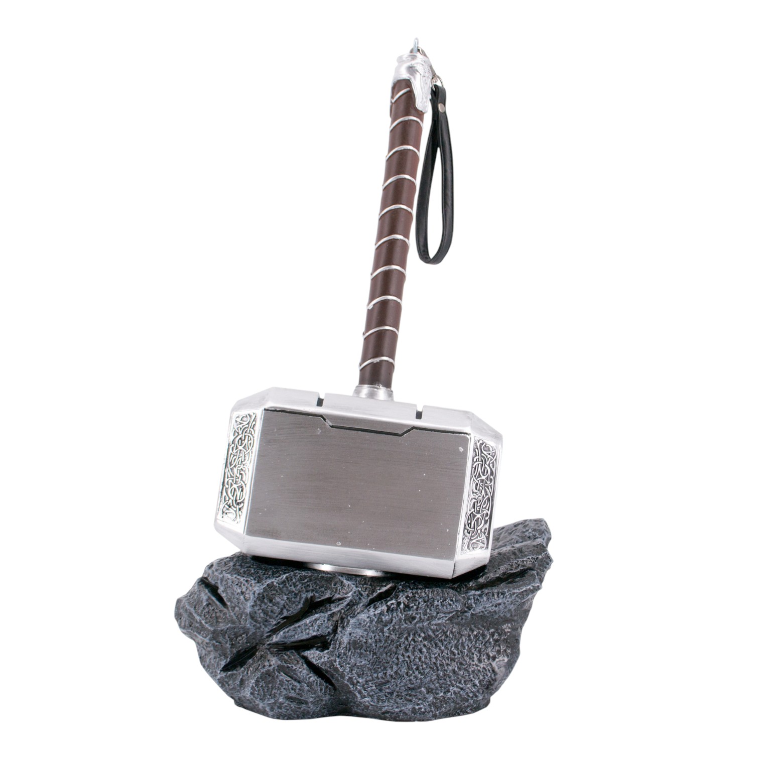 Martelo de Thor em níquel com base