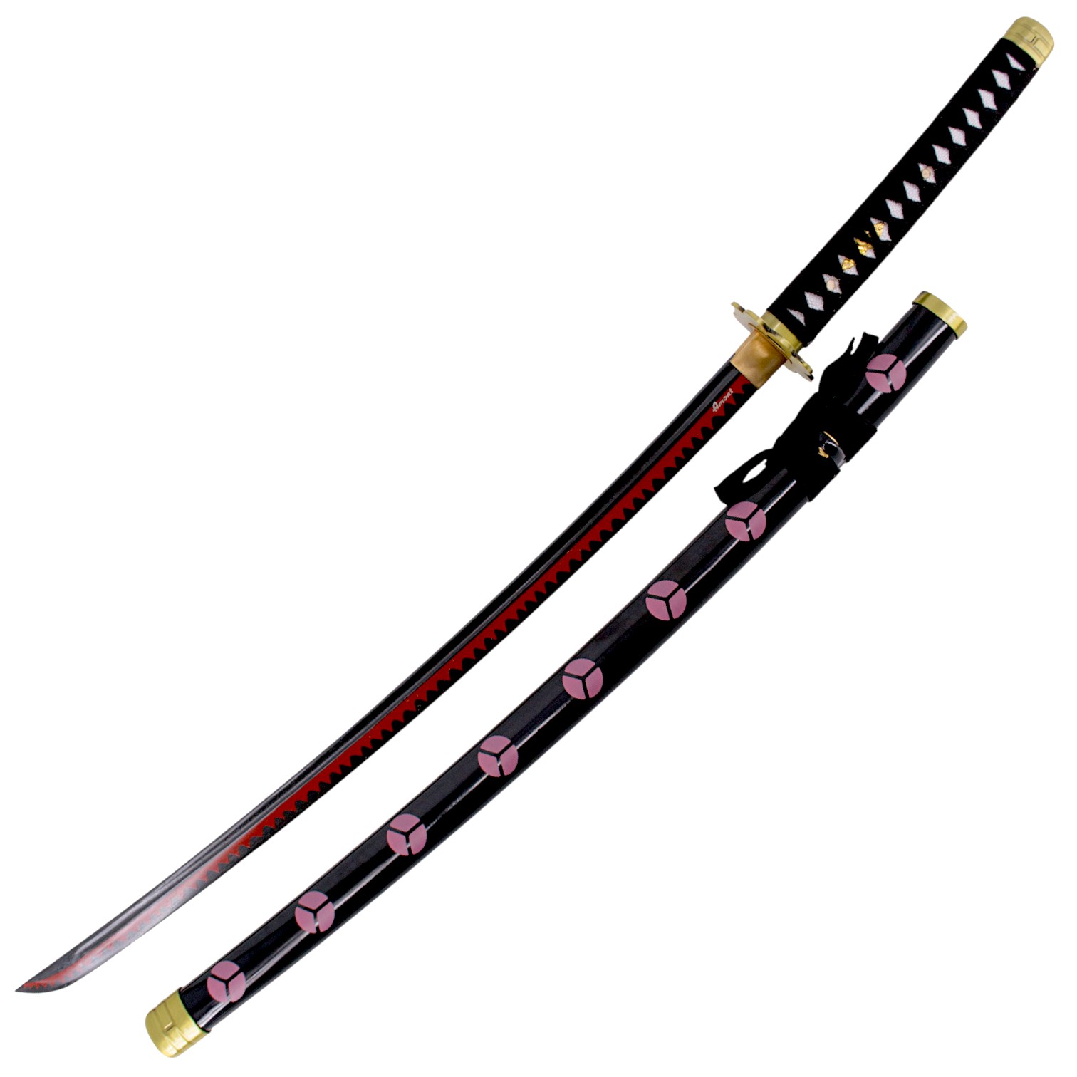 Katana funcional Shusui de One Piece Zoro feita de aço carbono