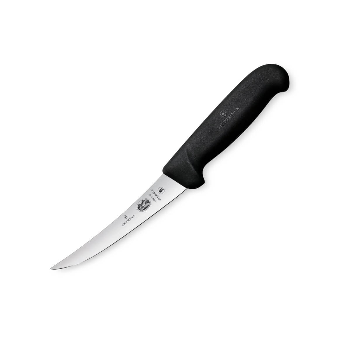Cuchillo deshuesador curvo Victorinox Fibrox con hoja flexible de...
