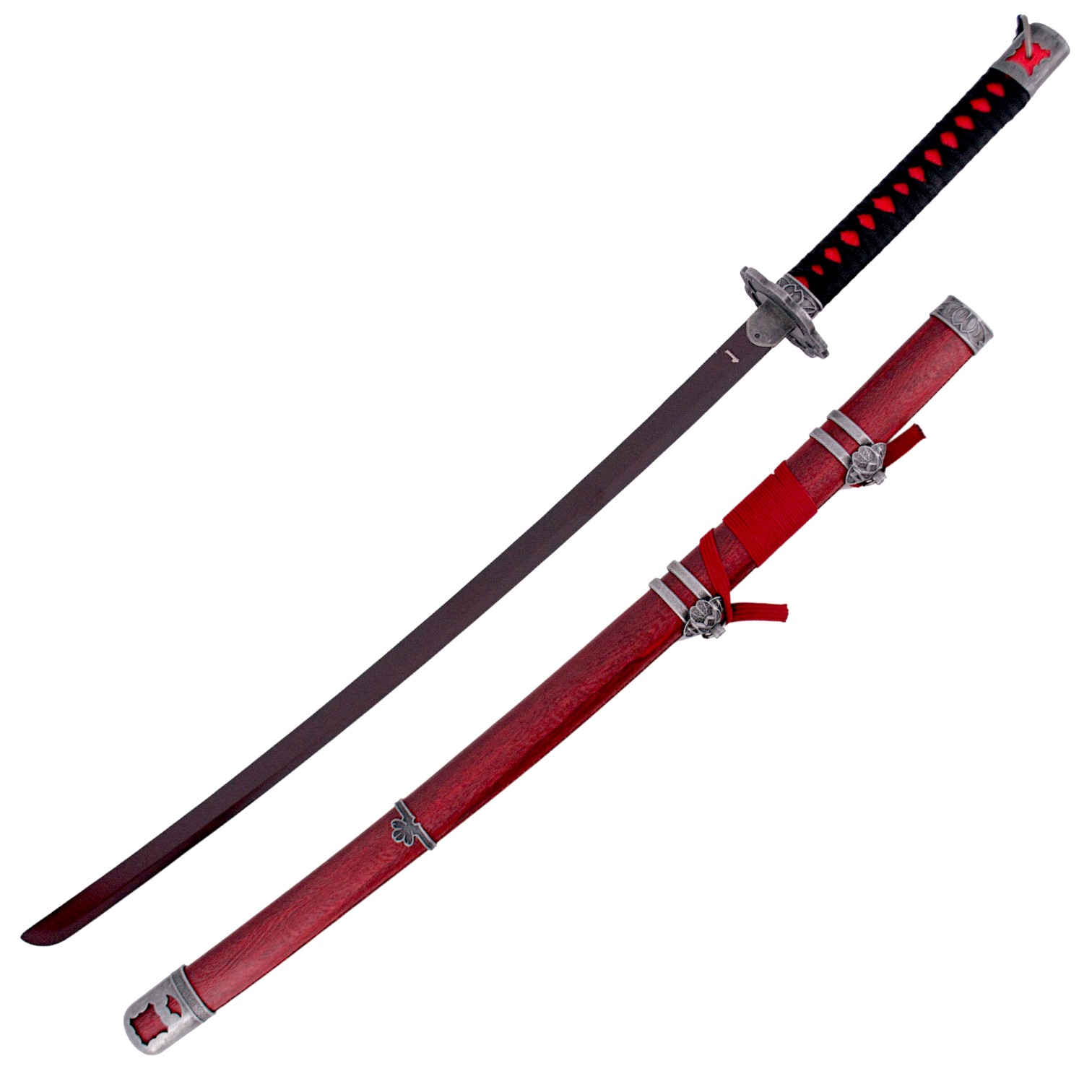 Katana del videojuego Sekiro de 103 cm con mango encordado negro ...