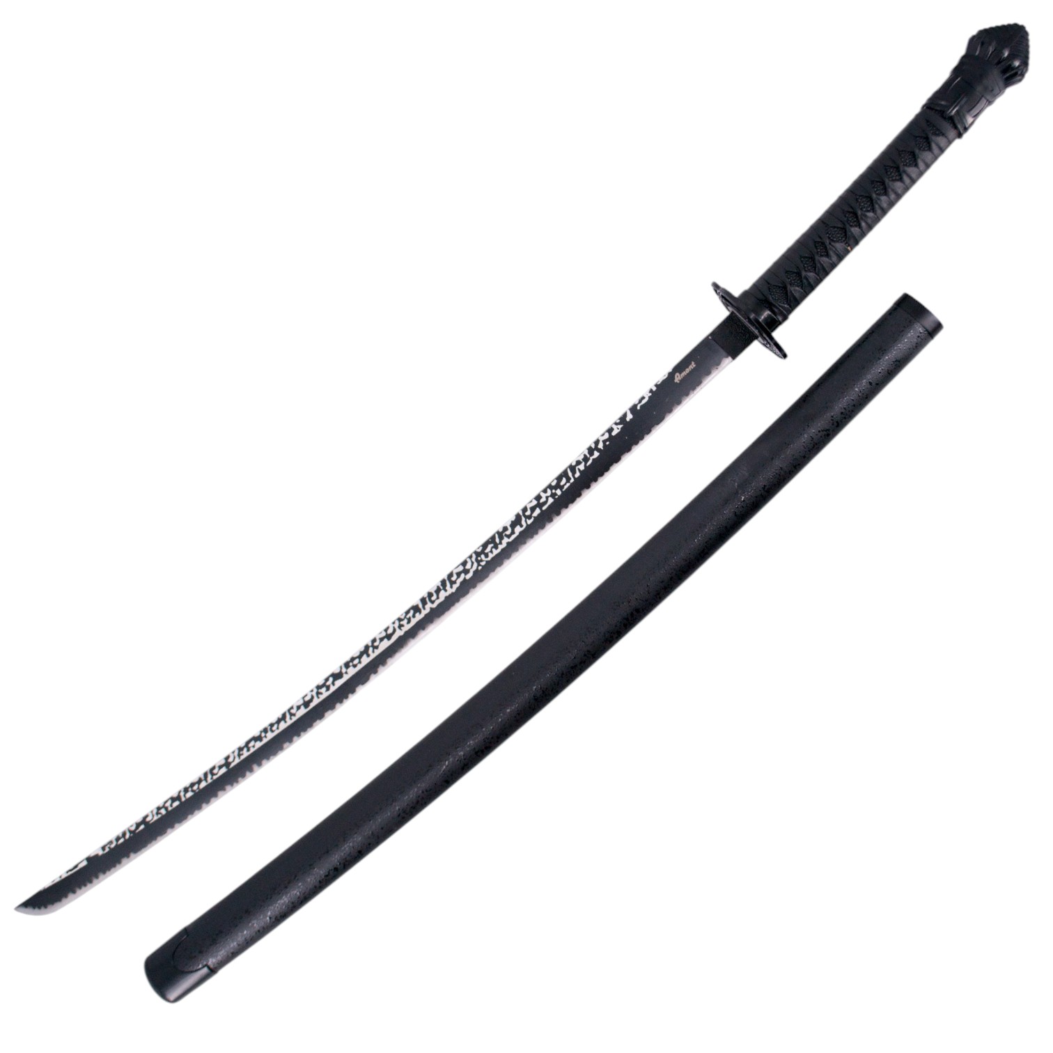 Katana Moonveil de Elden Ring negra con hoja de 69,5 cm
