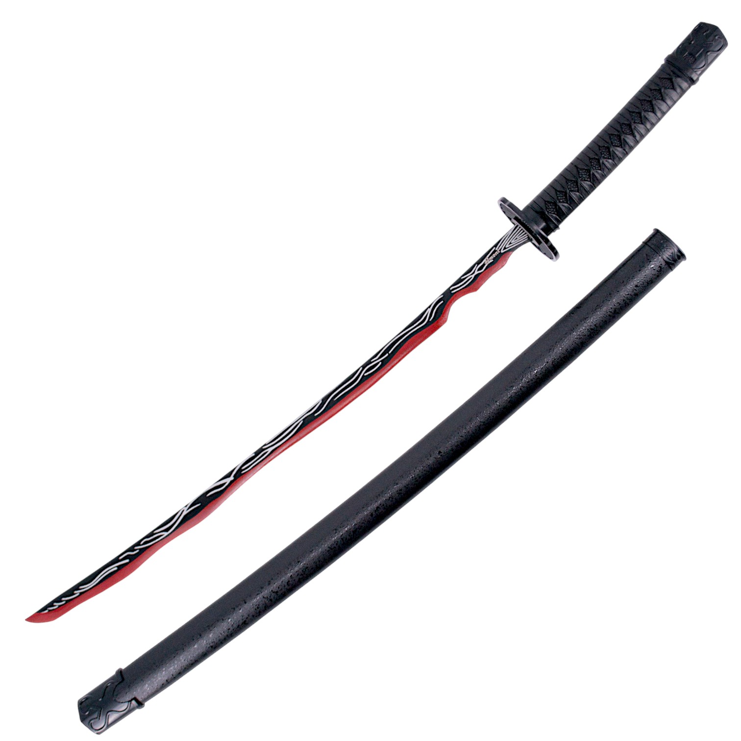 Katana River’s Blood de Elden Ring negra y roja con hoja de 64,5 ...