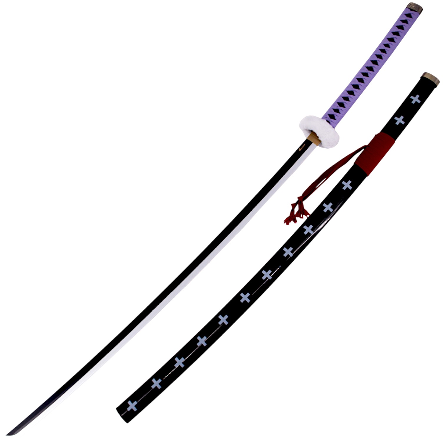 Katana de bambu color negro Trafalgar Law de One Piece 140 cm