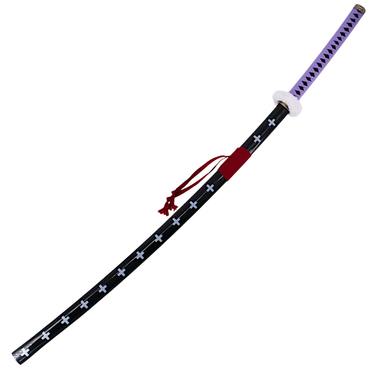 Katana de bambu color negro Trafalgar Law de One Piece 140 cm