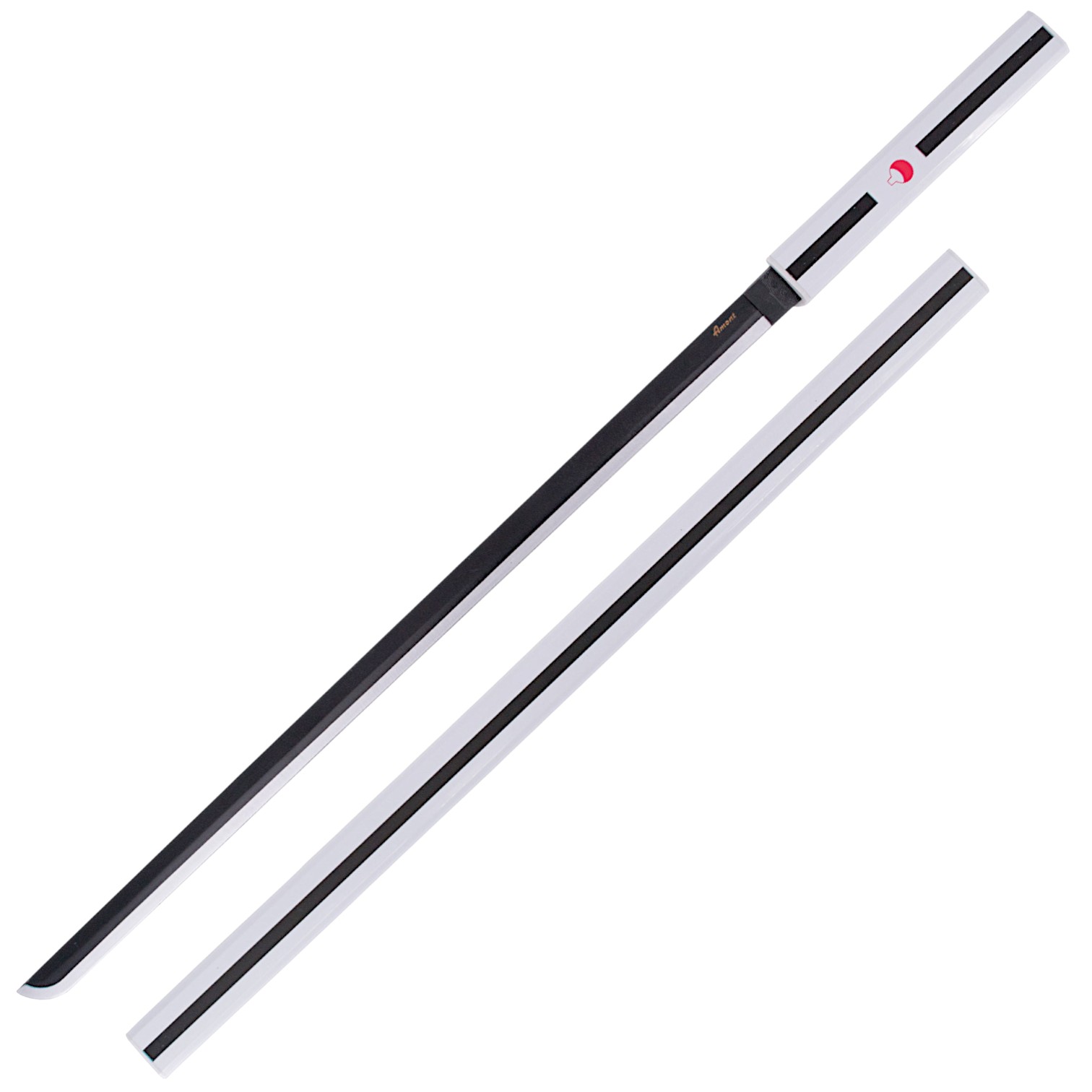 Katana de bambu Sasuke Uchiha de Naruto blanca