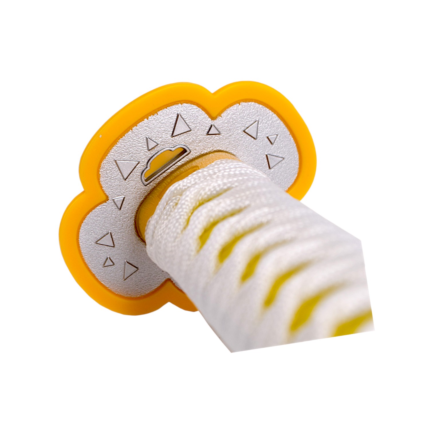 Katana Demon Slayer Agatsuma Zenitsu de bambu