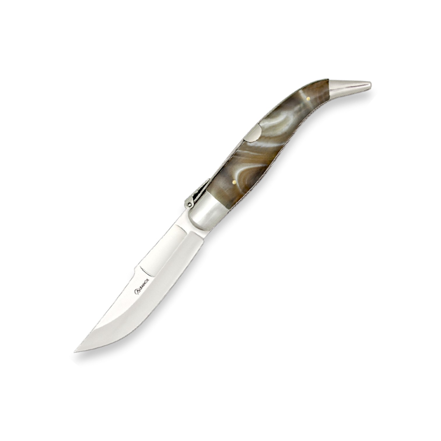 No. 000 imitation mother-of-pearl pocket knife with 5 cm blade