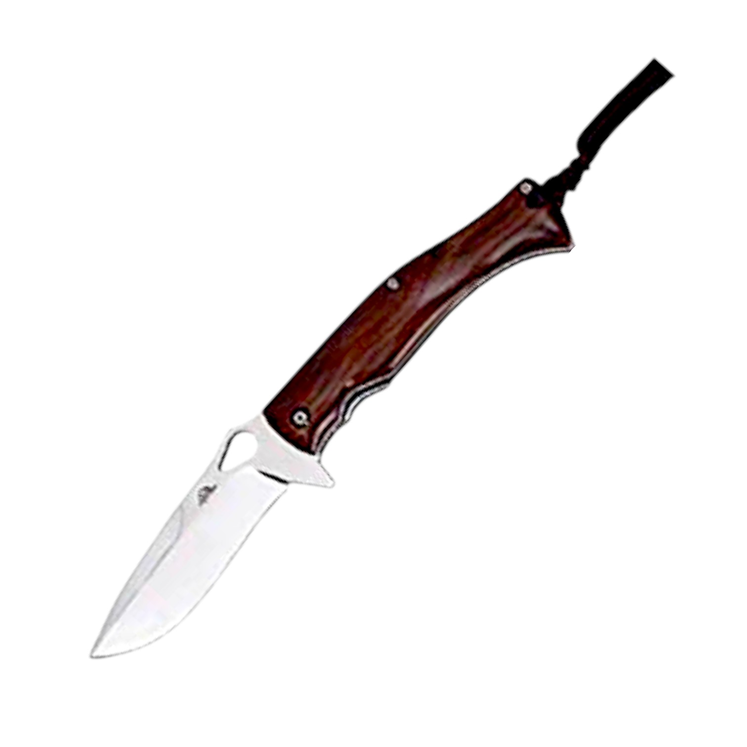 Navaja DEIMOS ART WOOD con hoja de 7.5cm y mango de madera Troyen...