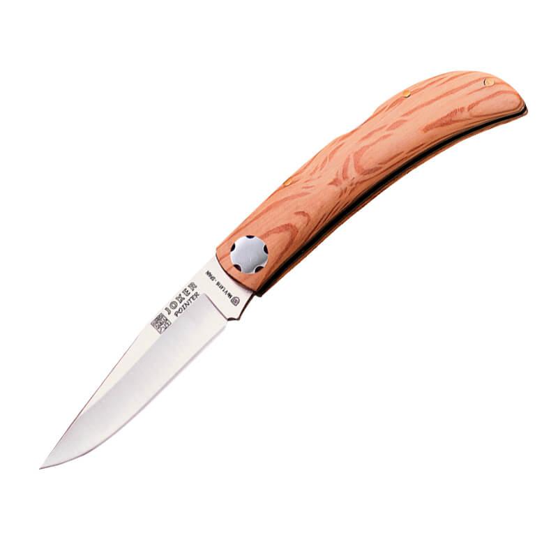 Navaja de bolsillo Joker Pointer con mango de madera de encina y ...