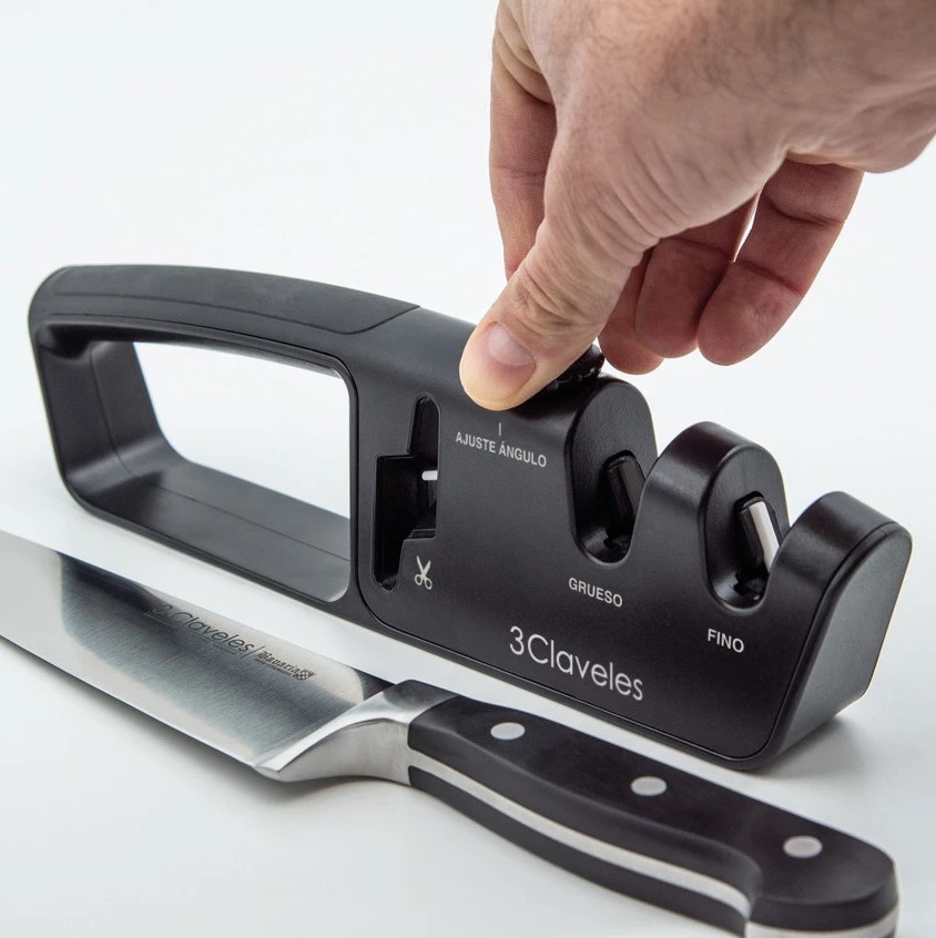 Affûteur de couteaux et de ciseaux en carbure de tungstène avec angle réglable 09430