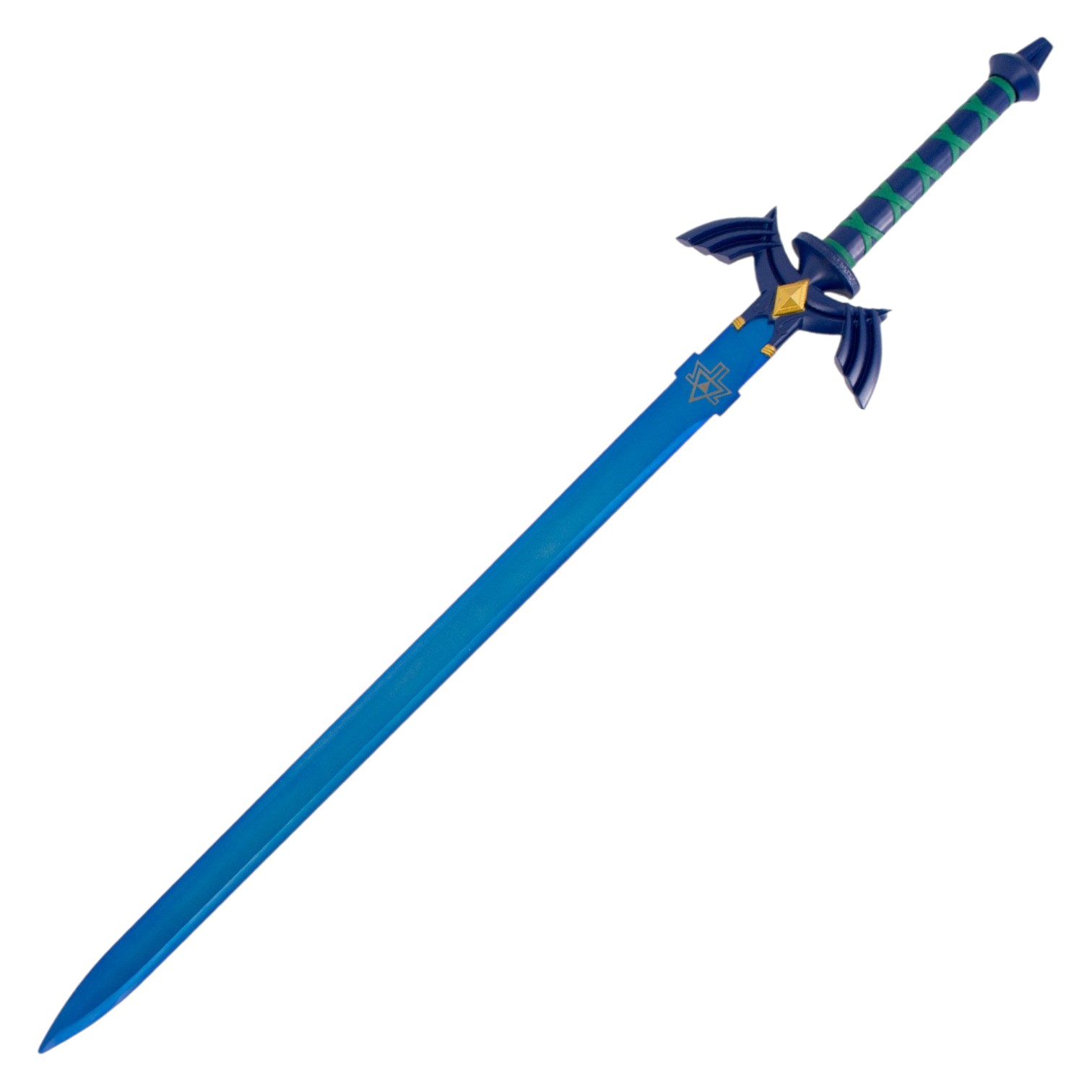 Espada Legend of Zelda 100 cm Réplica Decorativa Azul con Soporte