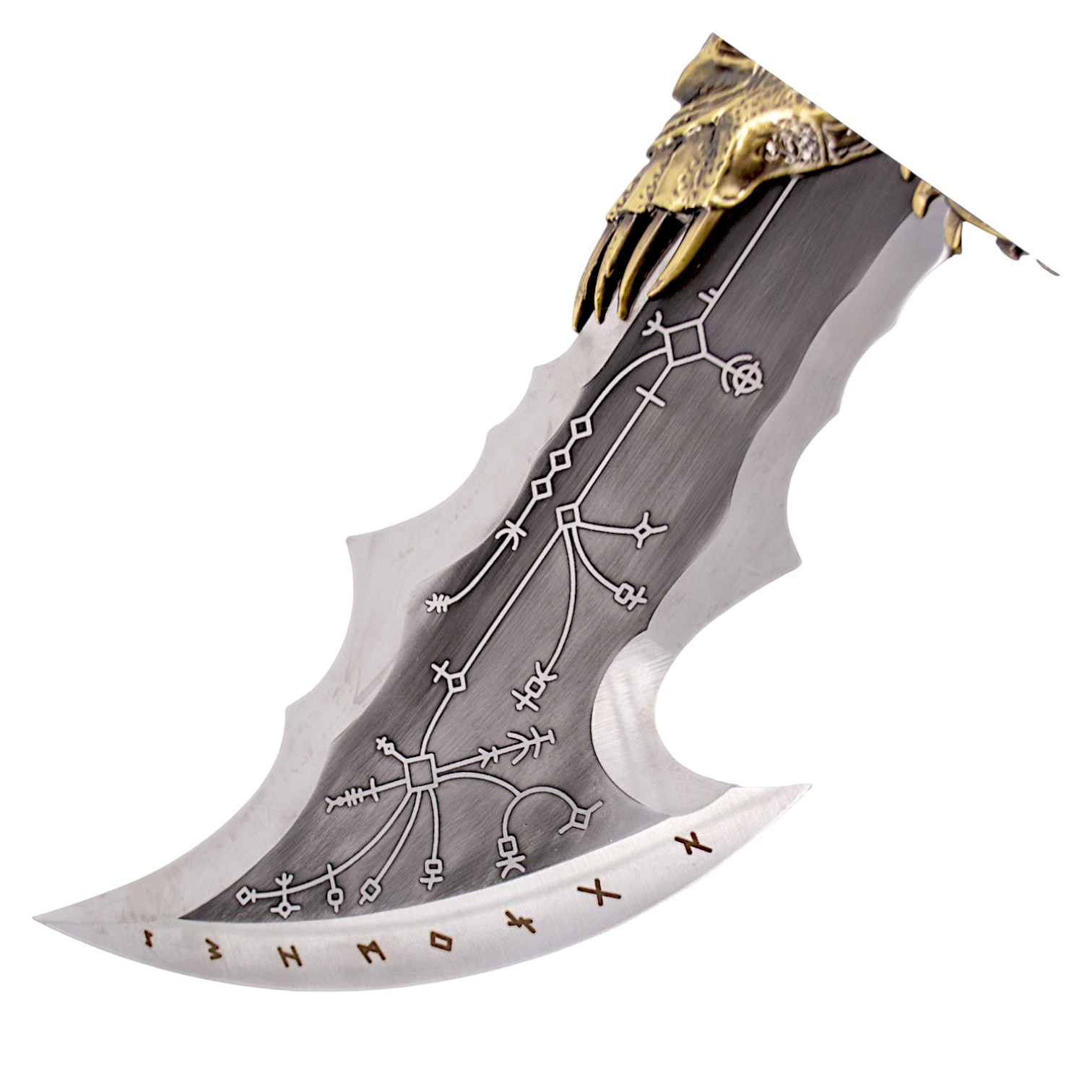 Espadas del Caos God of War 54 cm Réplica Decorativa con Soporte