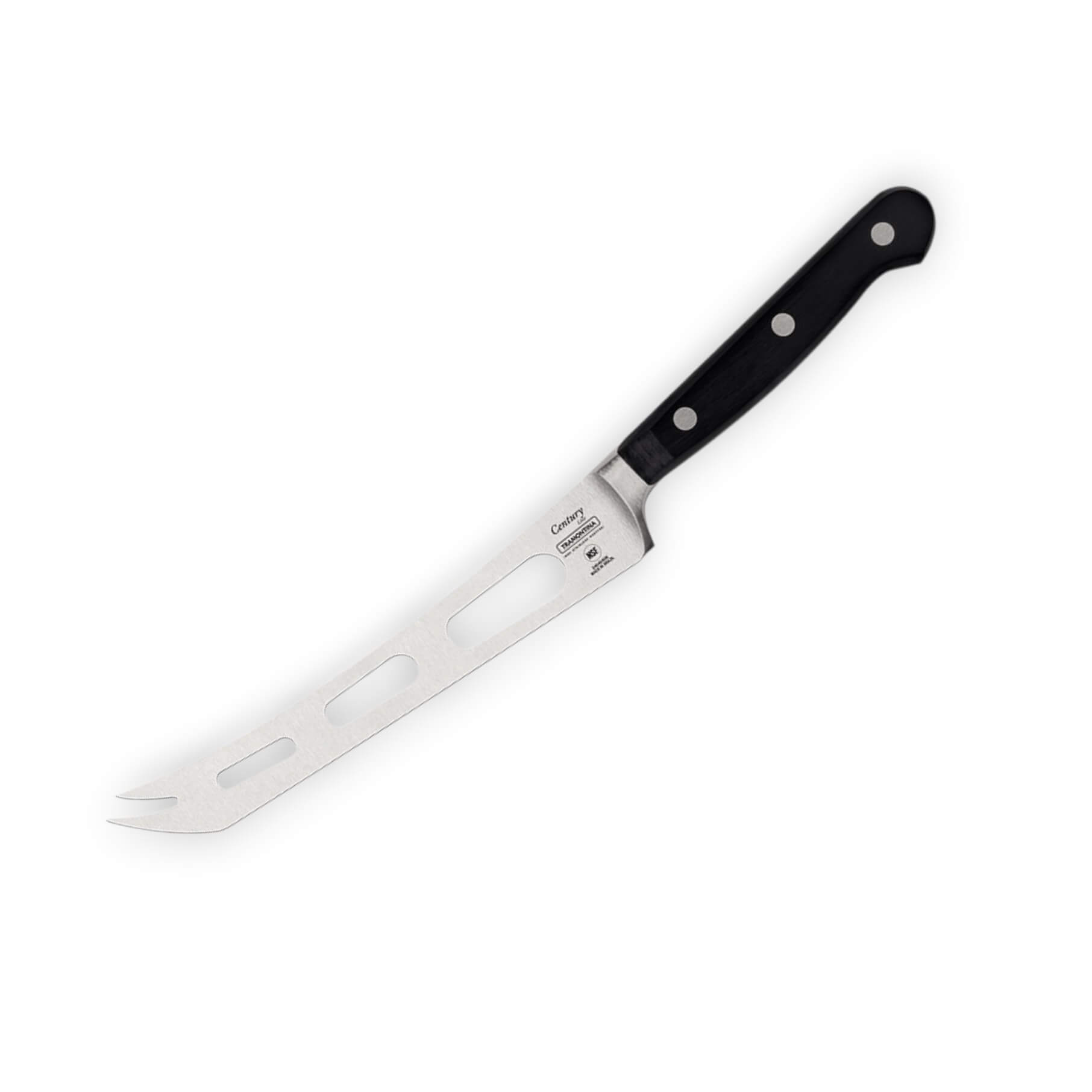 Cuchillo de queso Tramontina Century NSF con hoja calada de 15 cm...