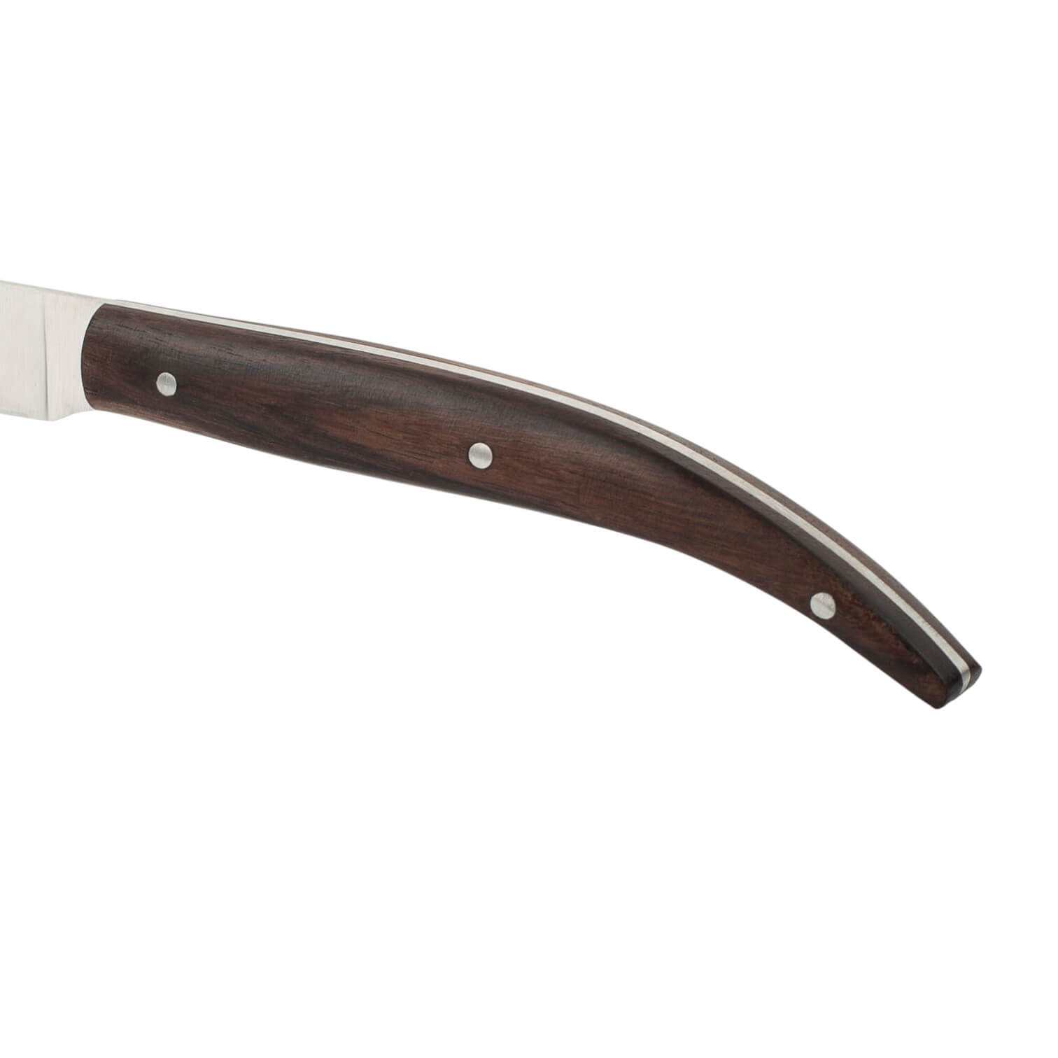 Ensemble de 4 couteaux a steak Origin, manche en palissandre