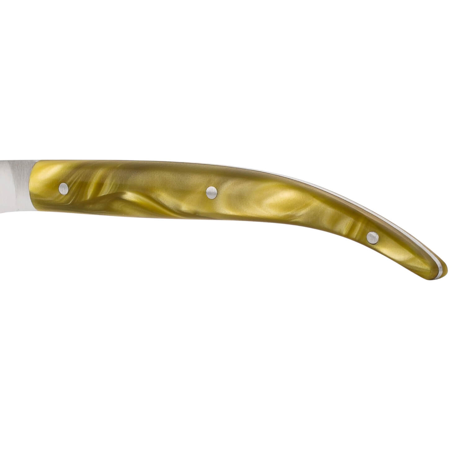 Set de 2 cuchillos de mesa con mango color verde The Bazaar by José Andrés