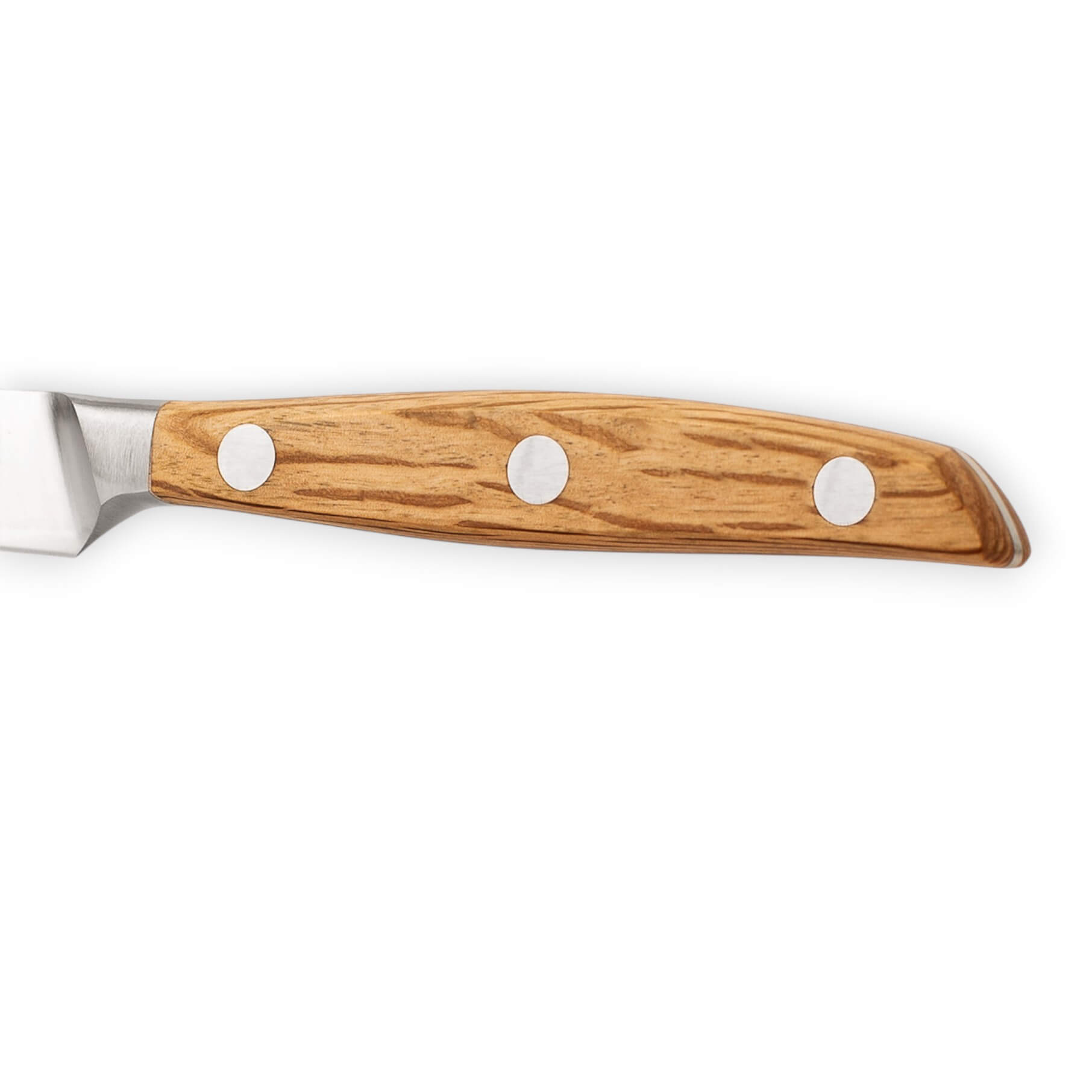 Paring knife with 10 cm blade and oak wood handle, Arcos José Andrés series