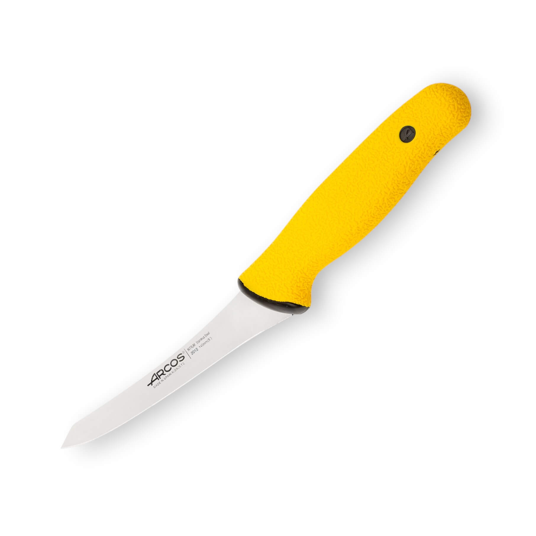 Cuchillo deshuesador curvo rígido 140 mm con punta biselada Arcos...