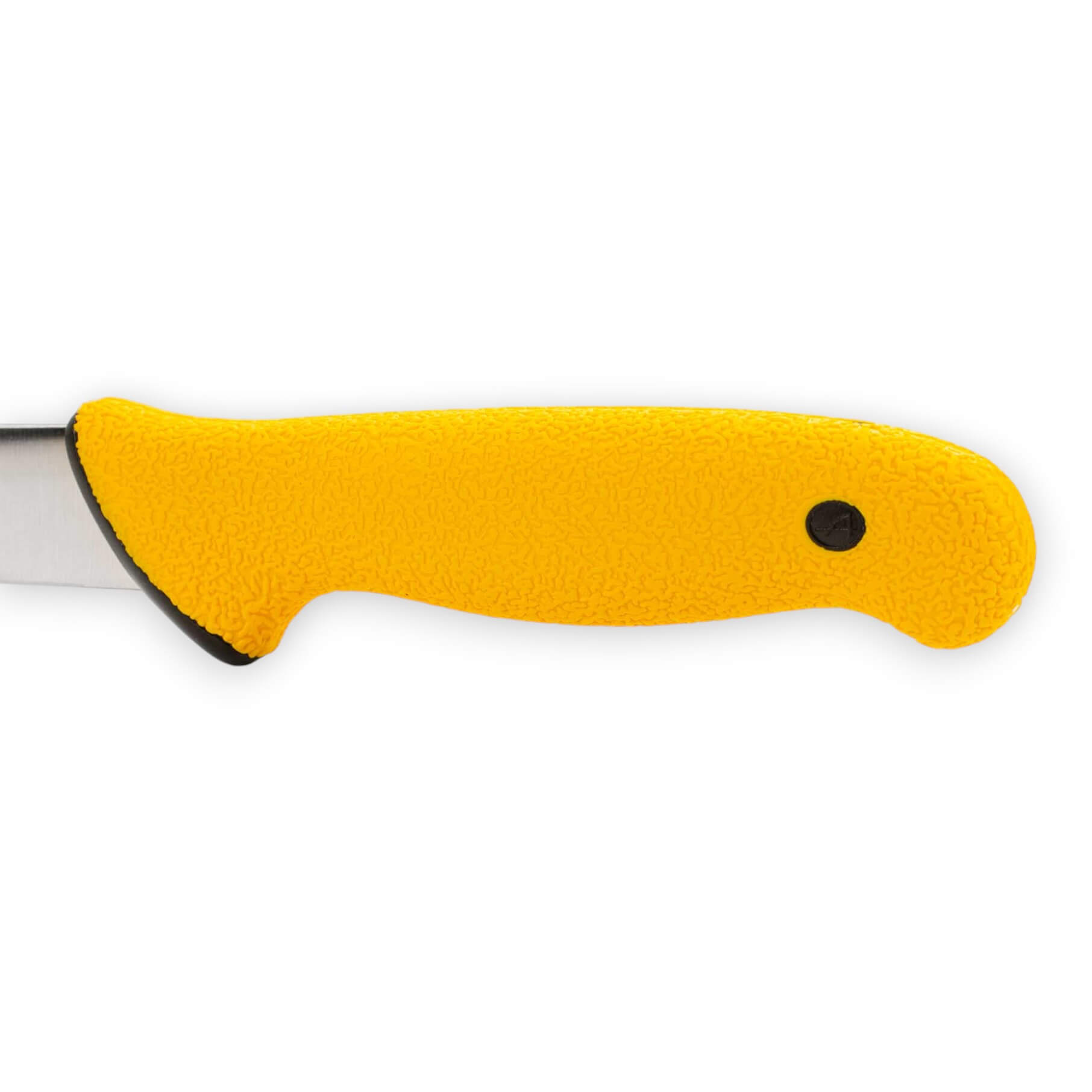 Cuchillo carnicero curvo de 250 mm Arcos Duo Pro con mango amarillo