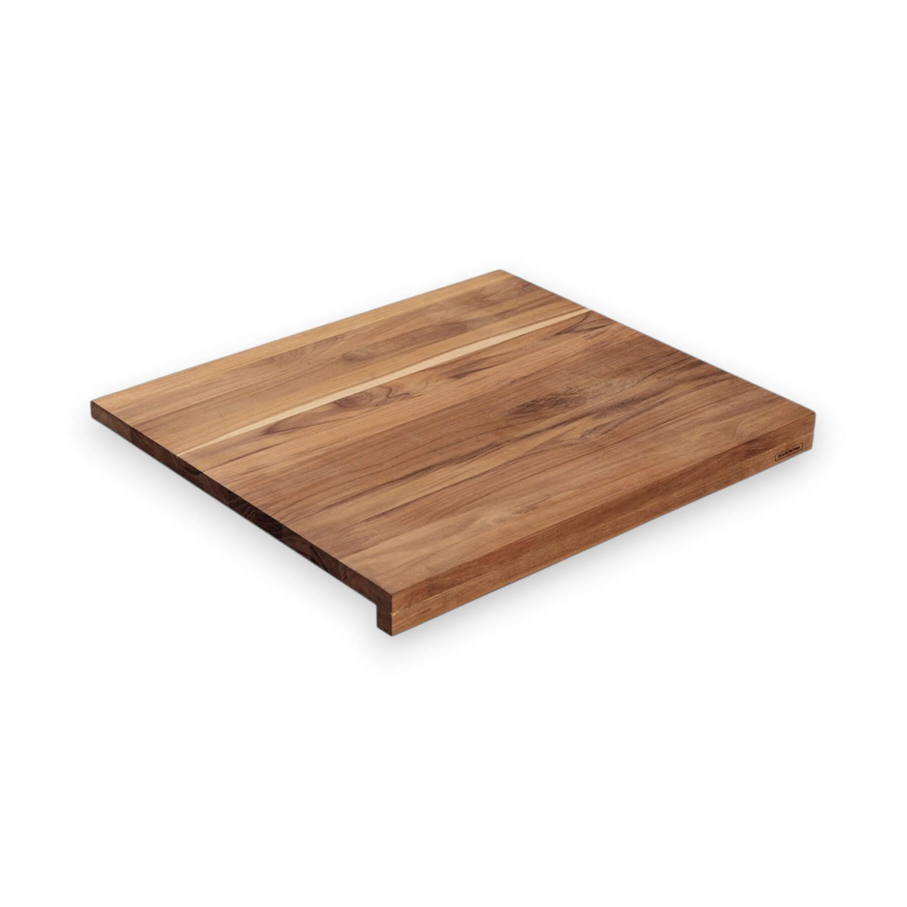 Tabla de corte de madera de teca con borde Tramontina Churrasco P...