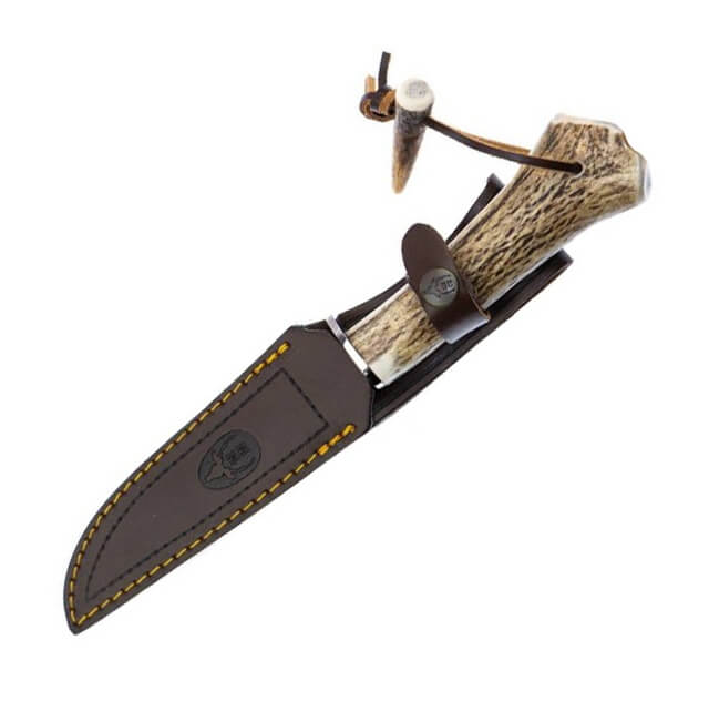 Hunting knife Muela Gred-13H with deer antler handle and 13 cm blade