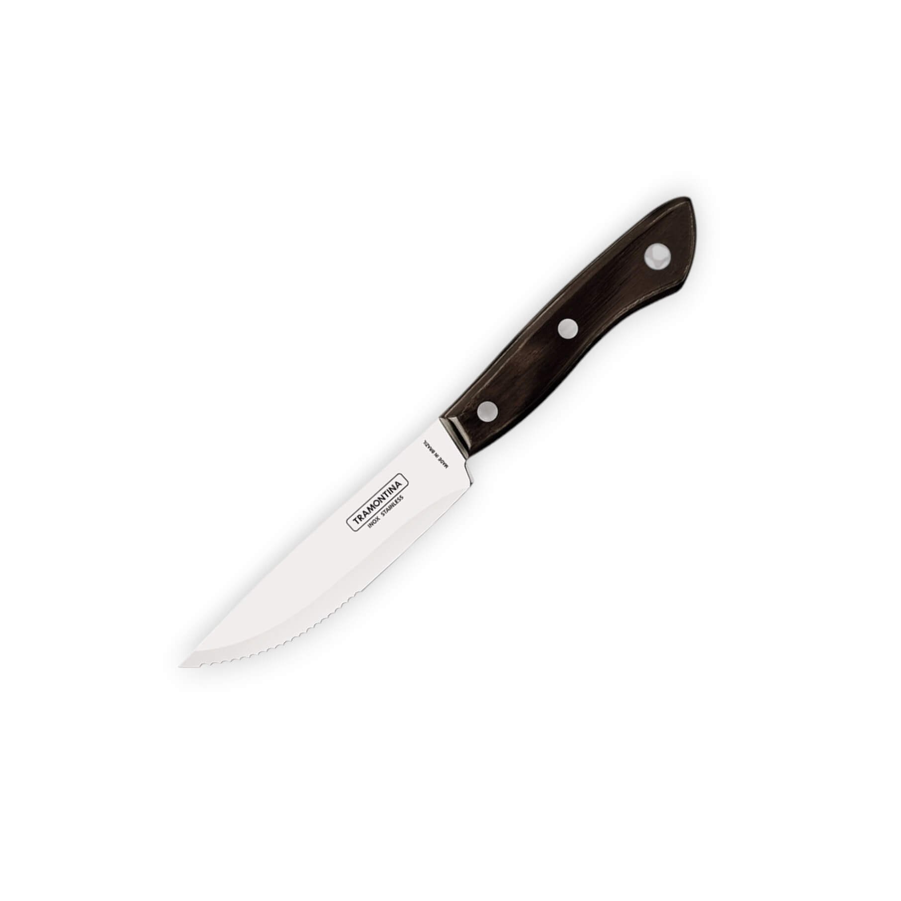 Cuchillo para carne Jumbo con hoja ancha y semi dentada de 13 cm ...